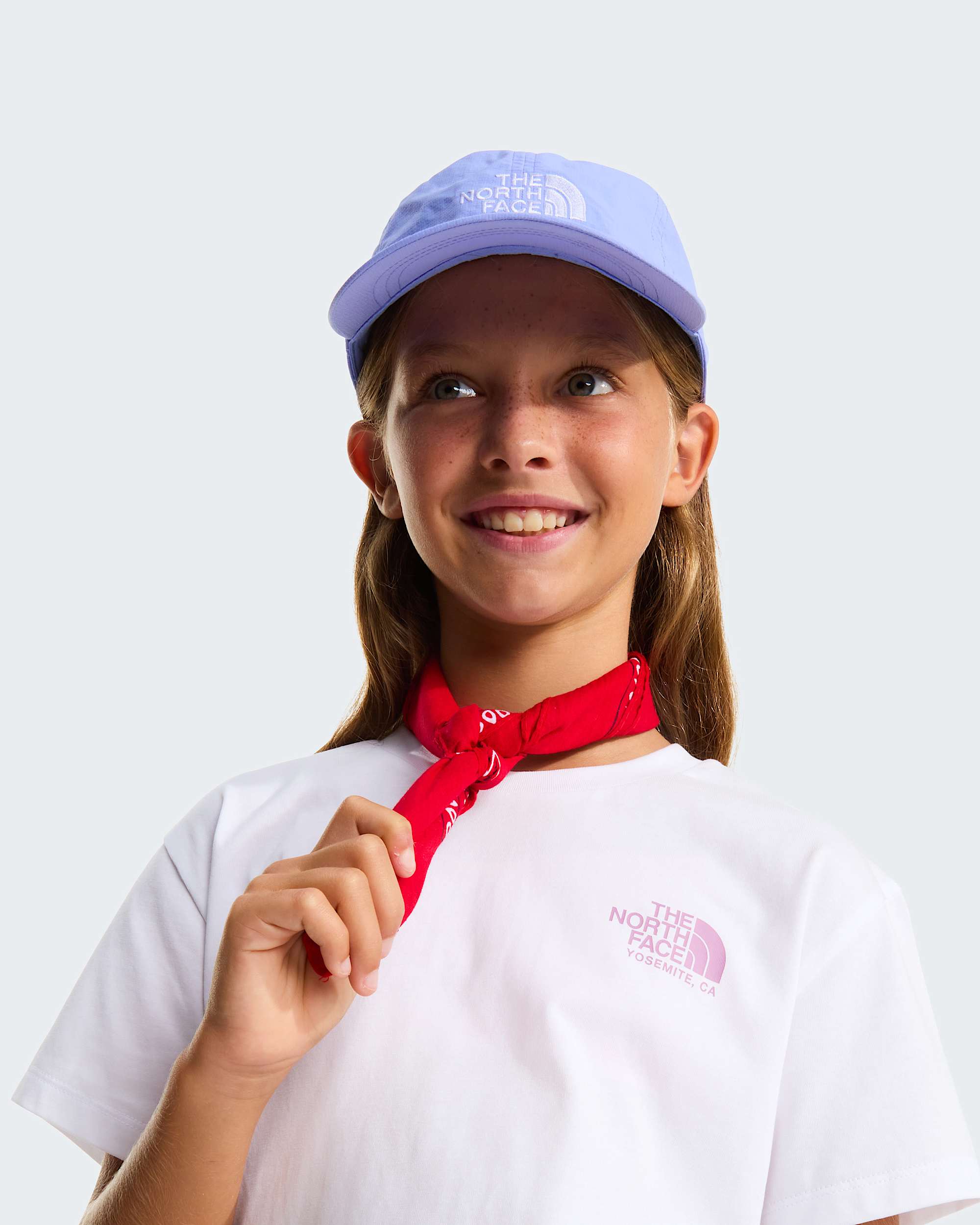 Girls Flora Relaxed TShirt TNF ALT6