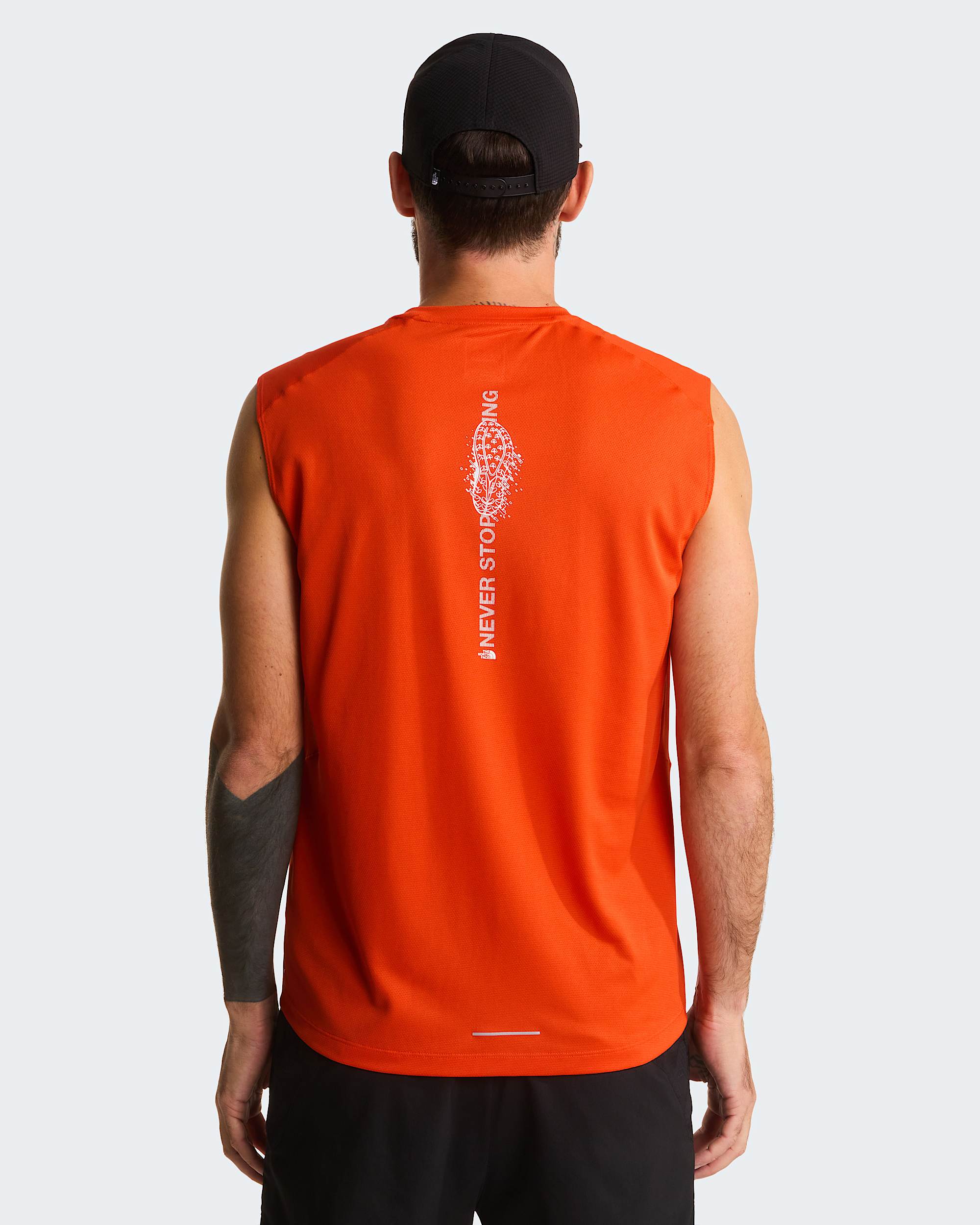 Lightbright Graphic tanktop til herrer TNF HERO