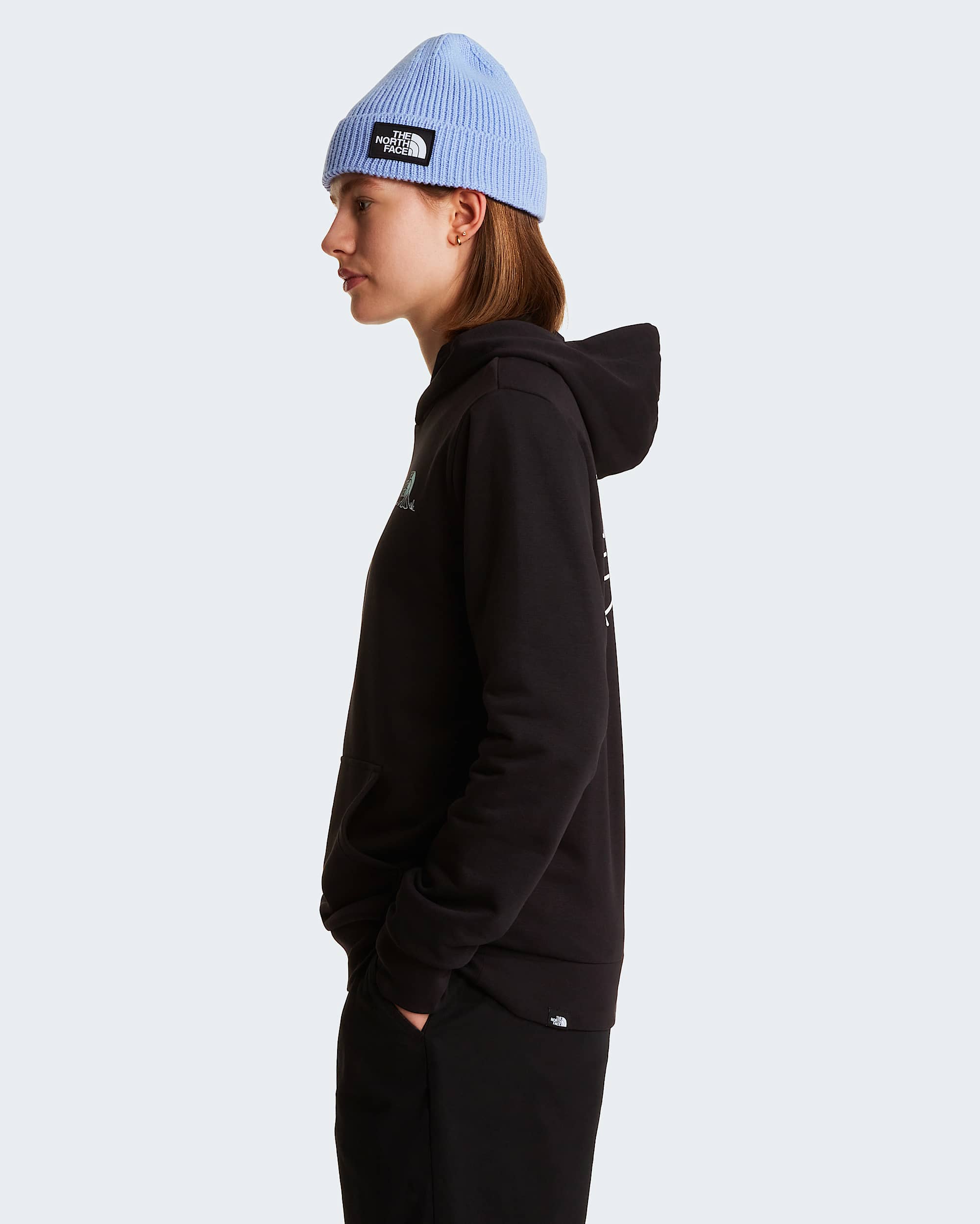 Womens Monte Regular Graphic Hoodie TNF ALT3