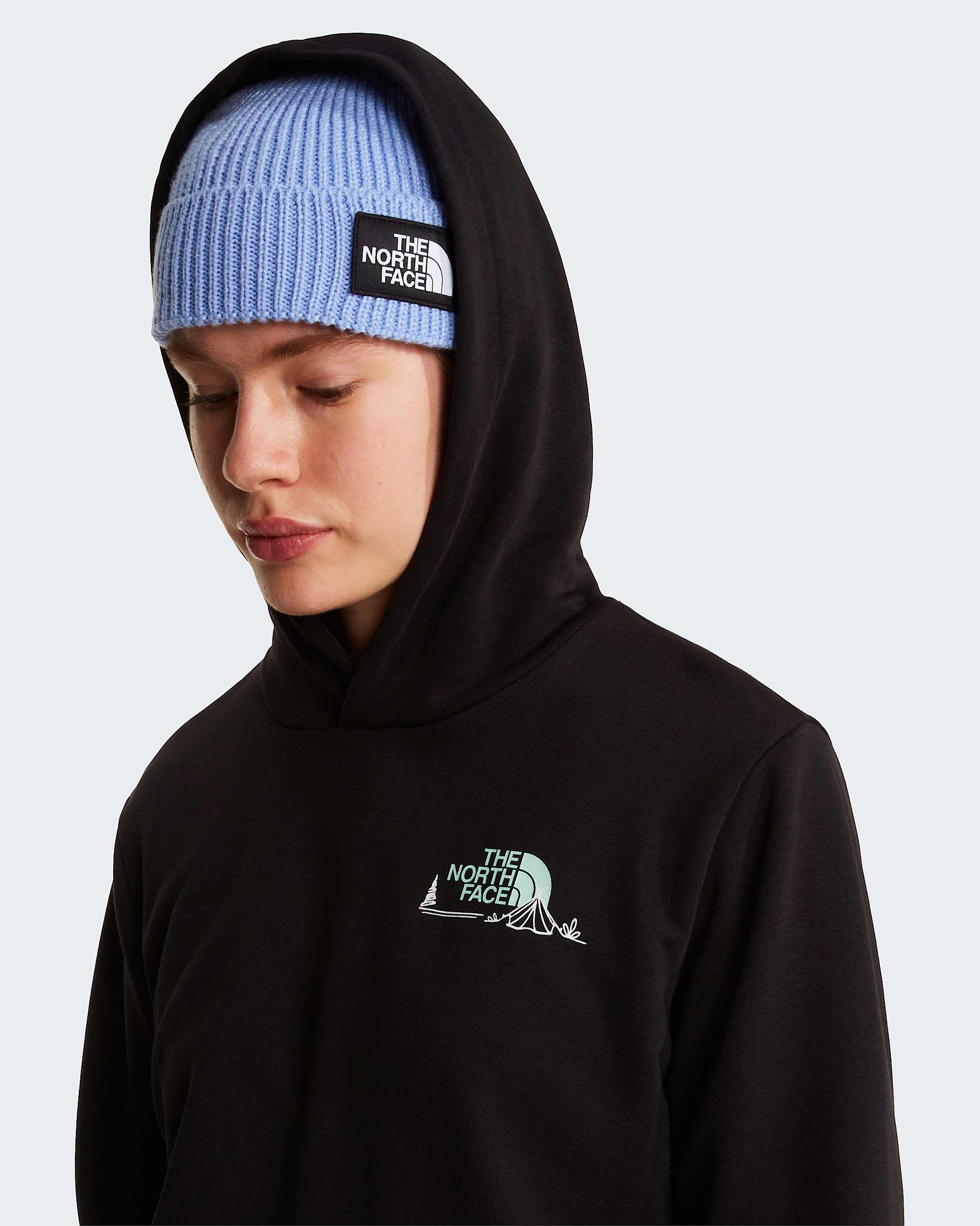 Womens Monte Regular Graphic Hoodie TNF ALT4