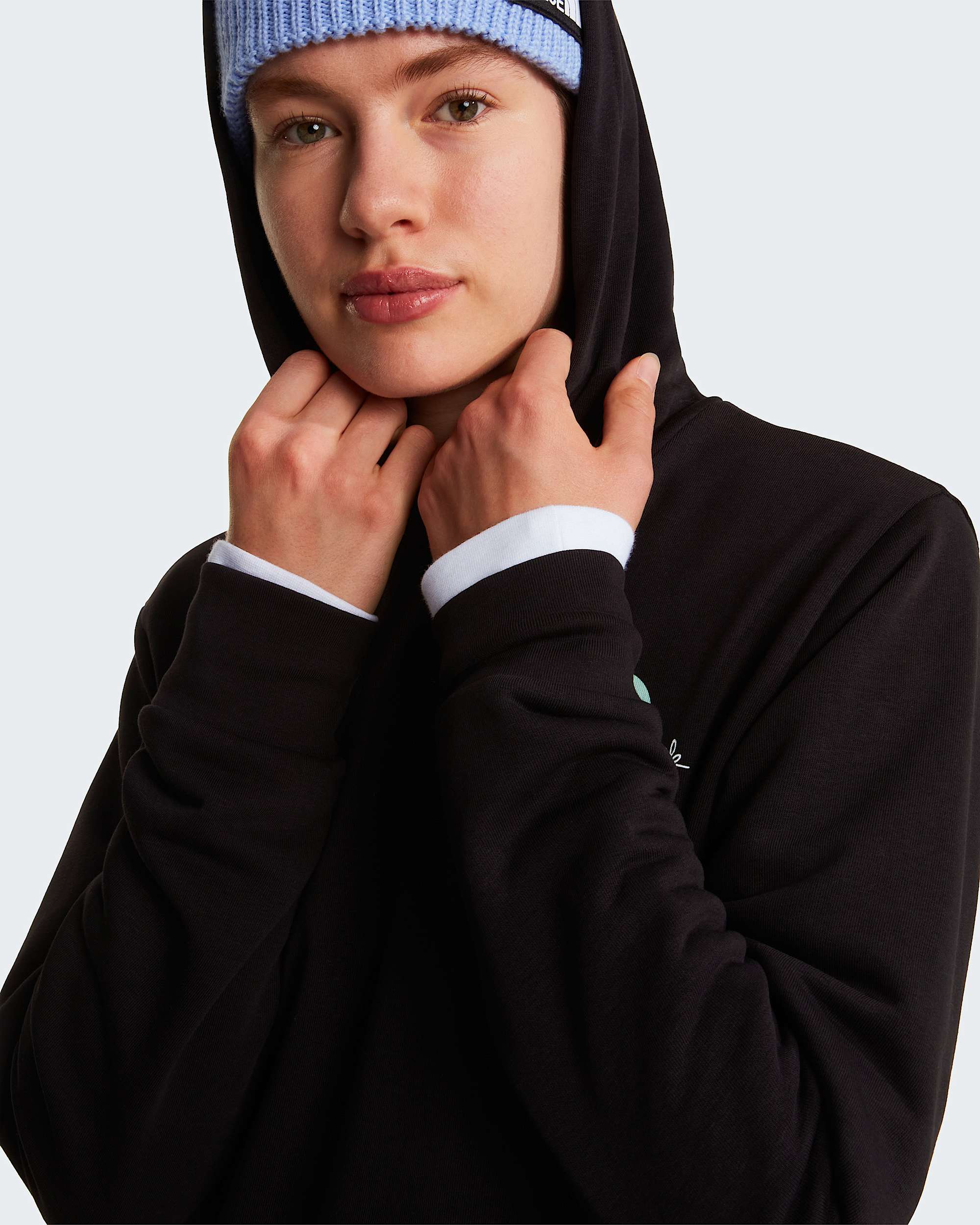 Womens Monte Regular Graphic Hoodie TNF ALT7