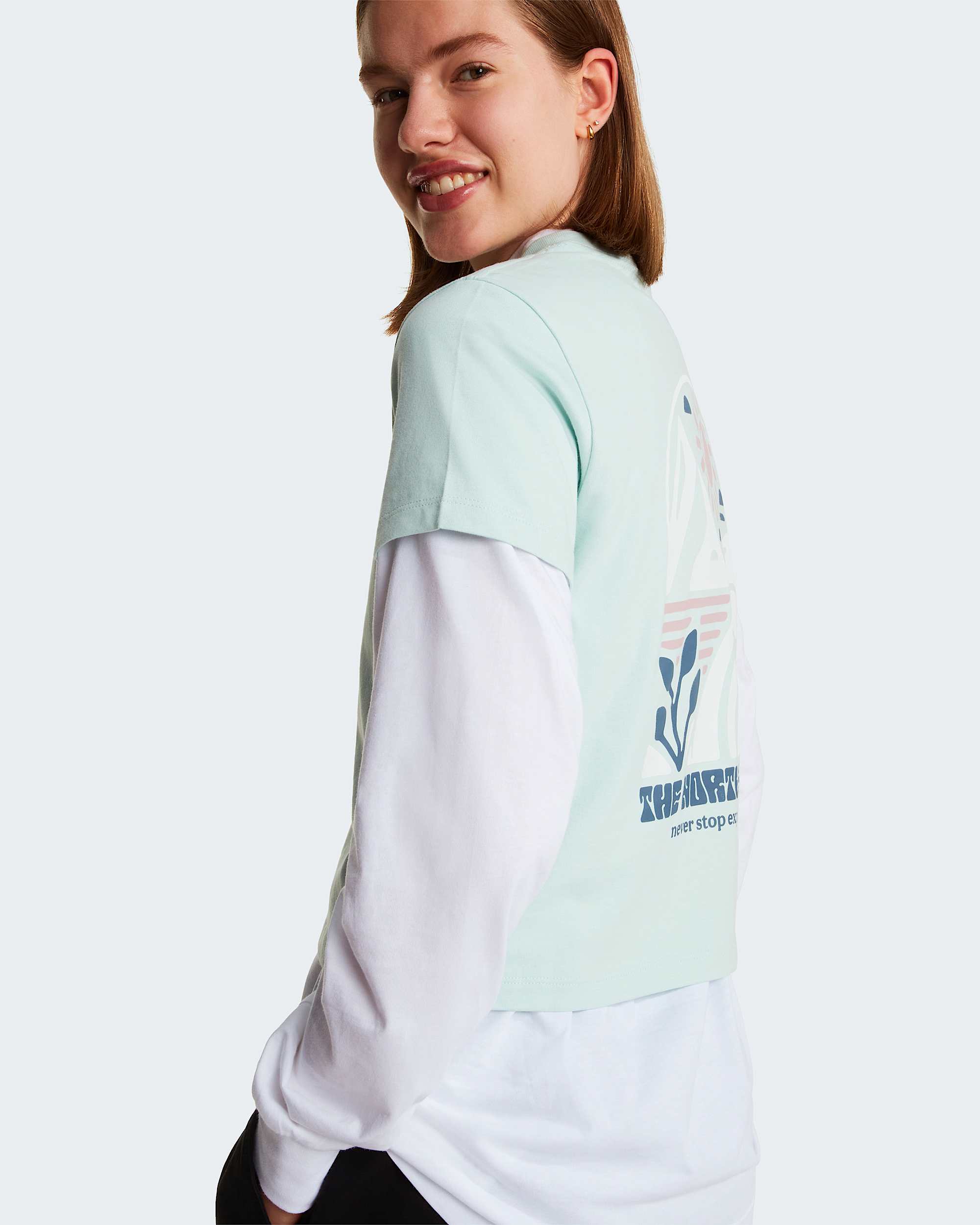 Sun Regular Graphic Tshirt voor dames TNF alt5