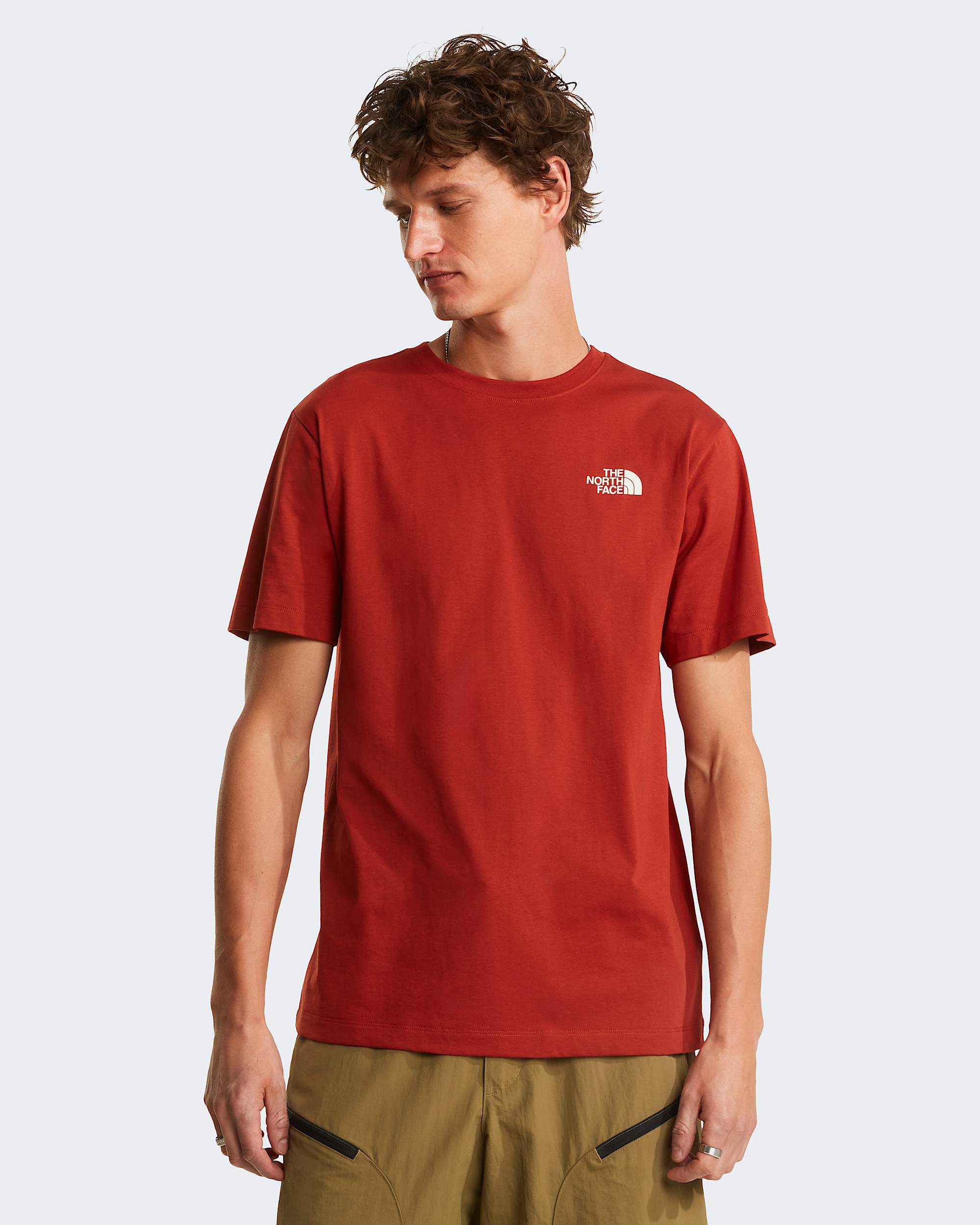 Mski Tshirt z grafik o regularnym kroju Vertical TNF ALT1