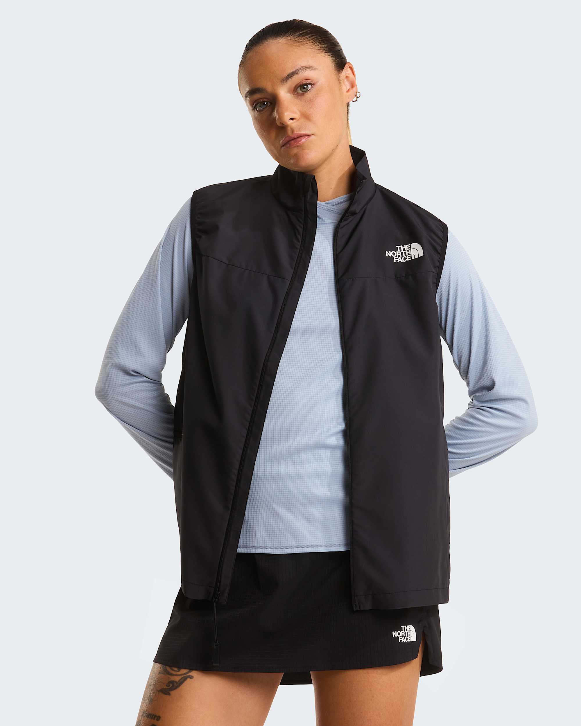 Womens Fontanales Wind Gilet TNF ALT4