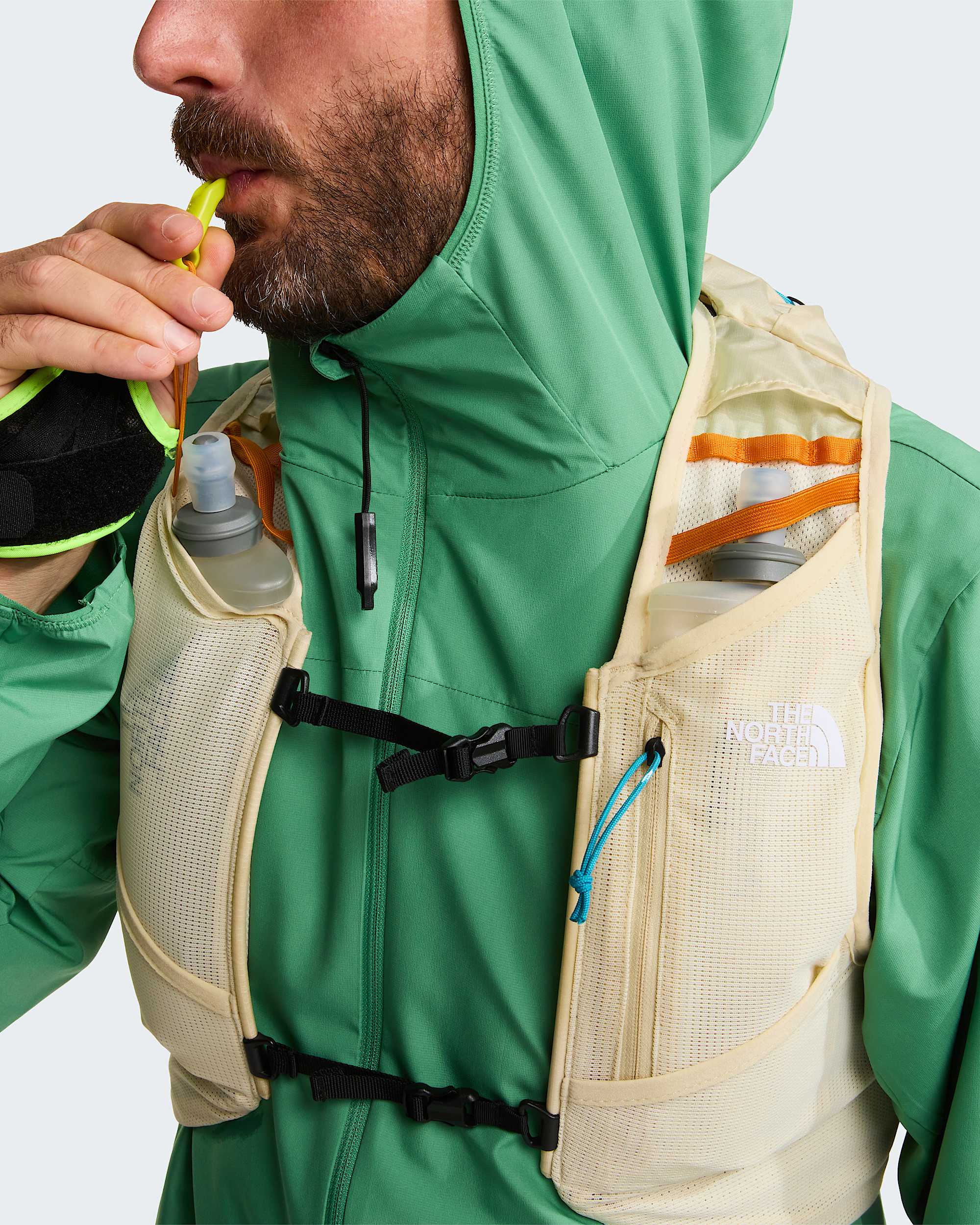 Sunriser 8 Run Vest liter TNF Desert StoneRust Orange ALT4