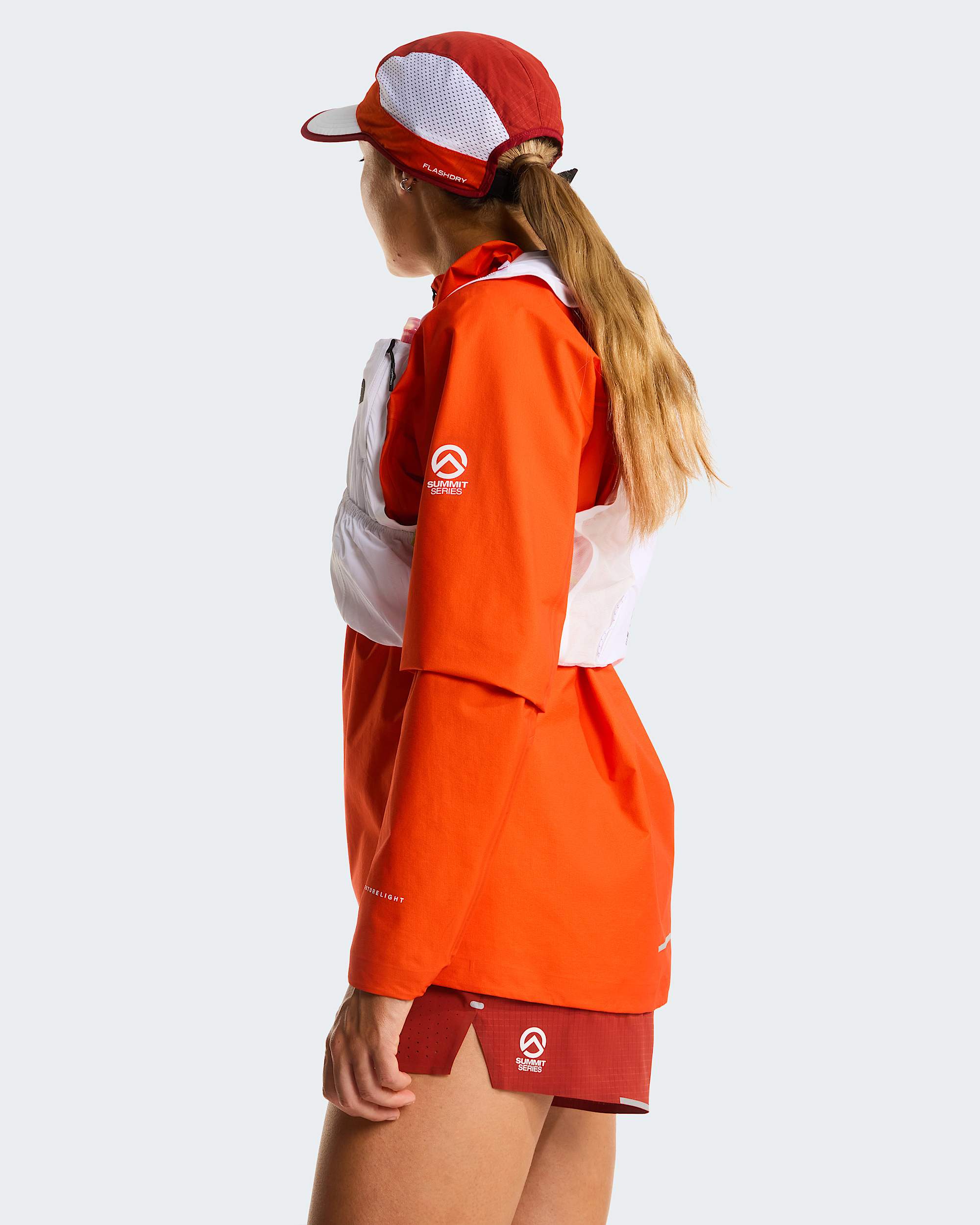 Chaleco de correr Summit de 5 litros TNF TNF WhiteWhite Ash ALT3