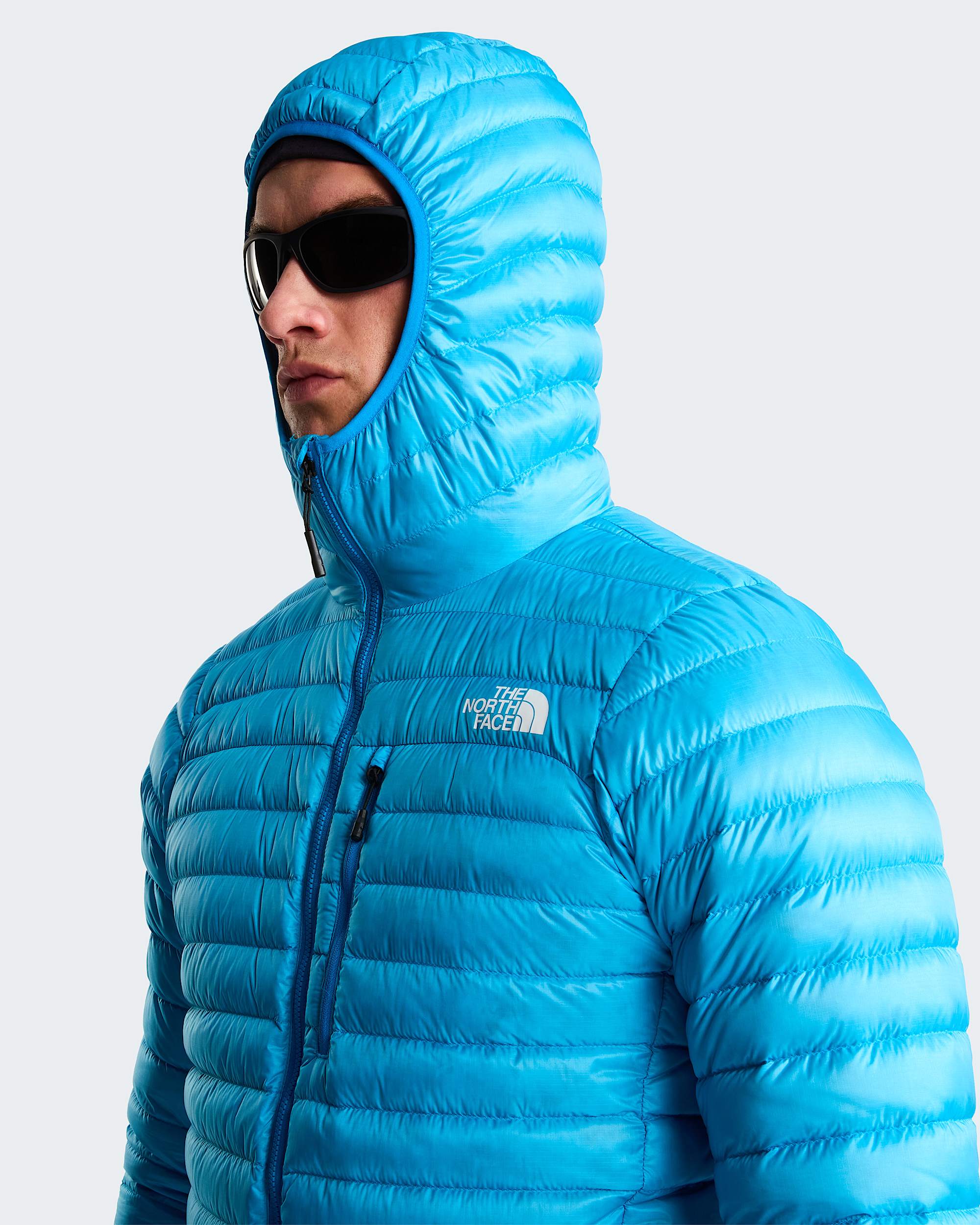 Mens Bettaforca Lightweight Down Hooded Jacket TNF ALT7