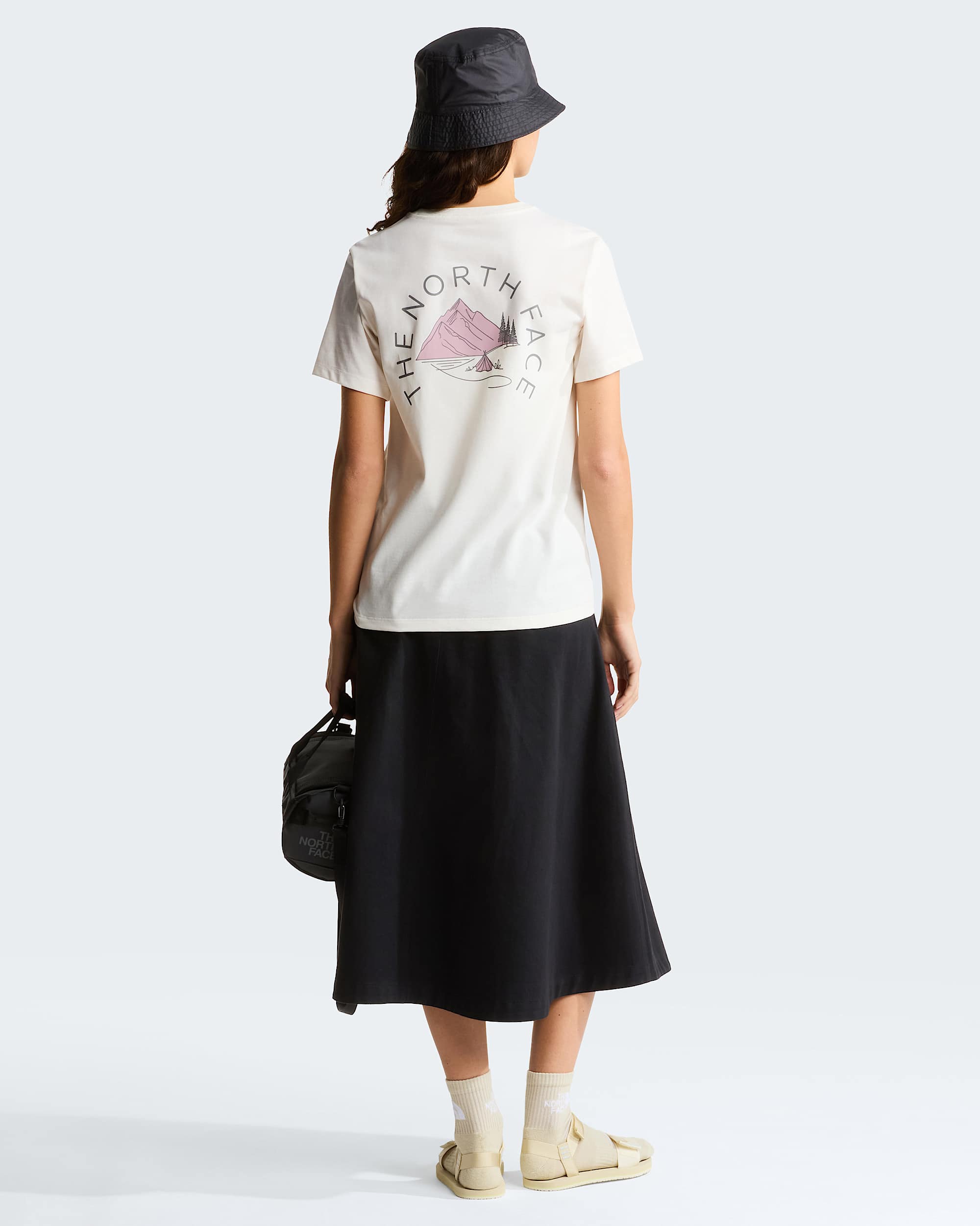 Monte Regular Graphic Tshirt voor dames TNF ALT2