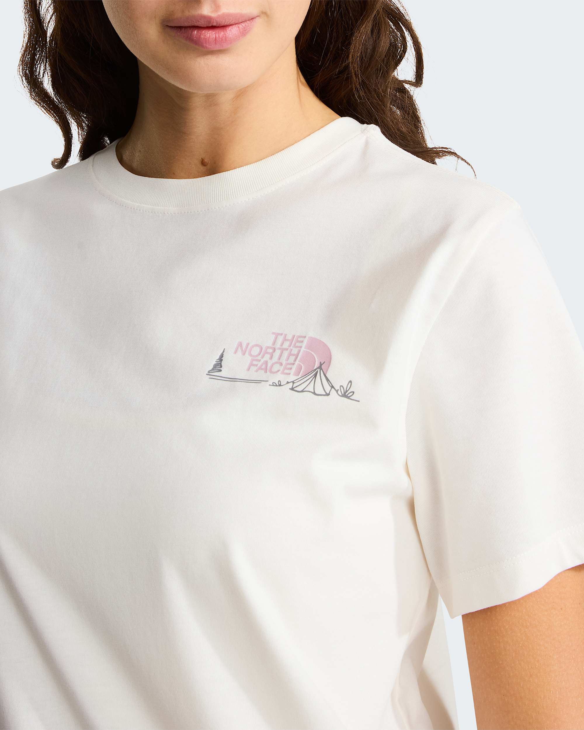 Monte Regular Graphic Tshirt voor dames TNF ALT4