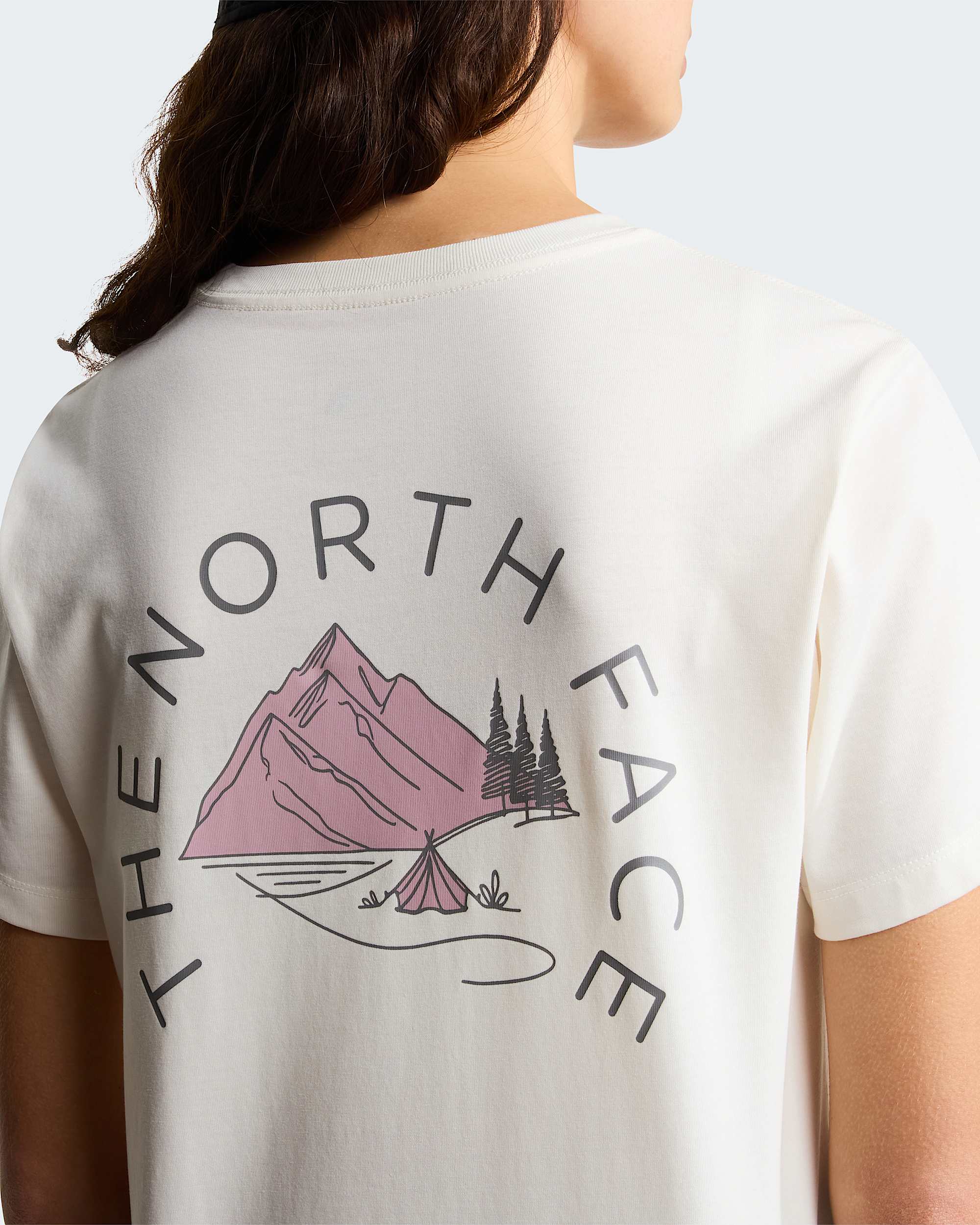 Monte Regular Graphic Tshirt voor dames TNF ALT5