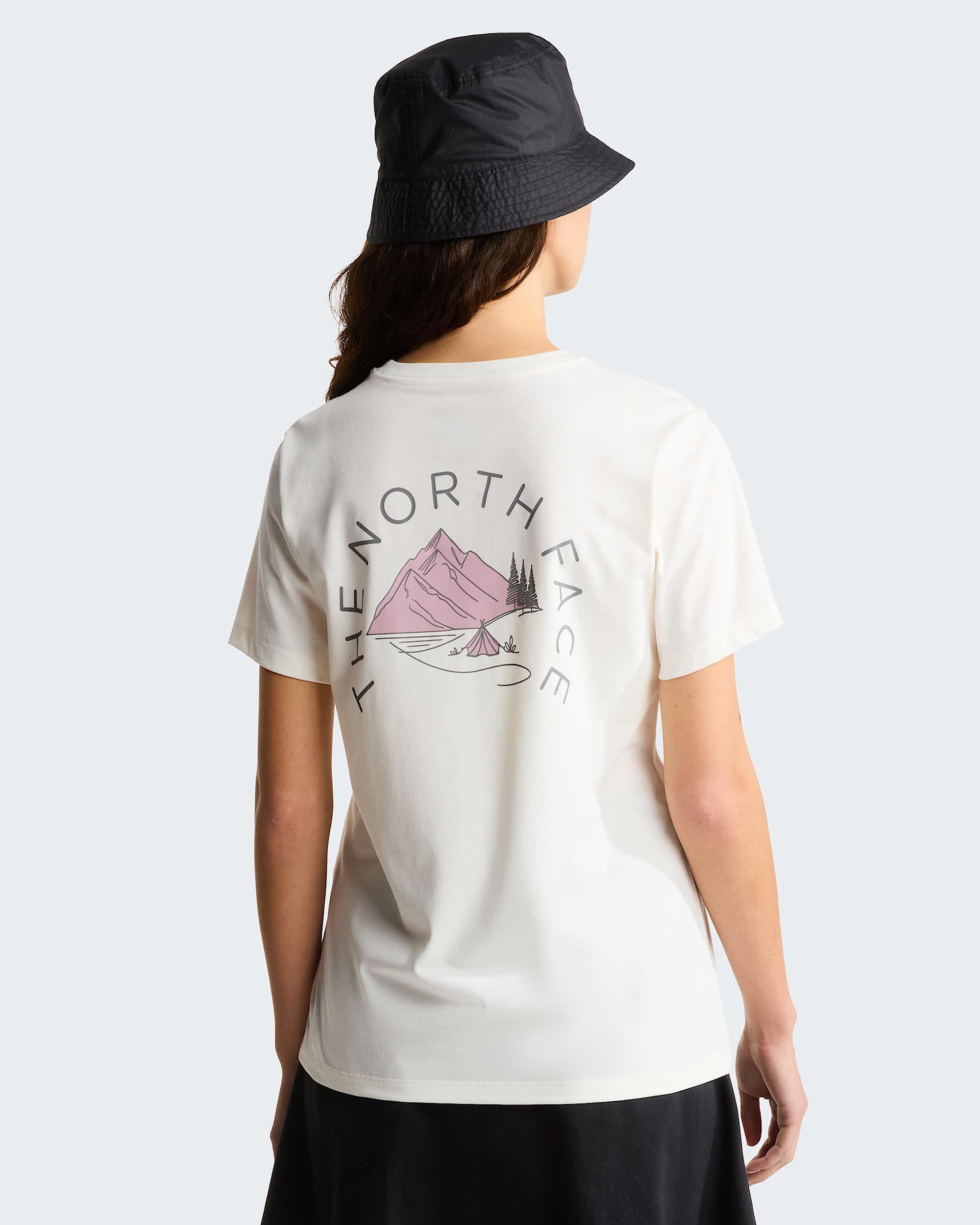 Monte Regular Graphic Tshirt voor dames TNF HERO