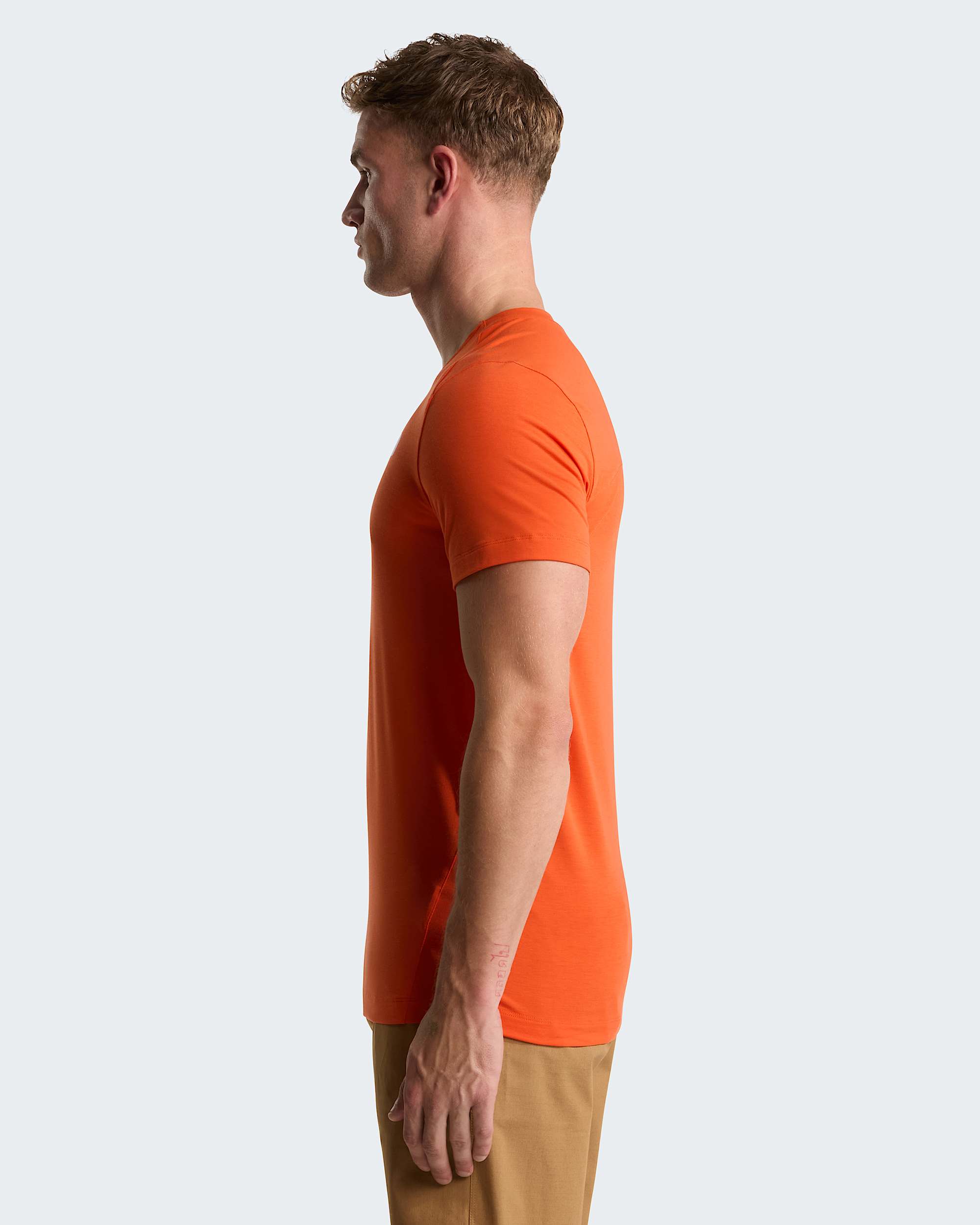 Mens Lightning Alpine TShirt TNF Lava Red ALT2