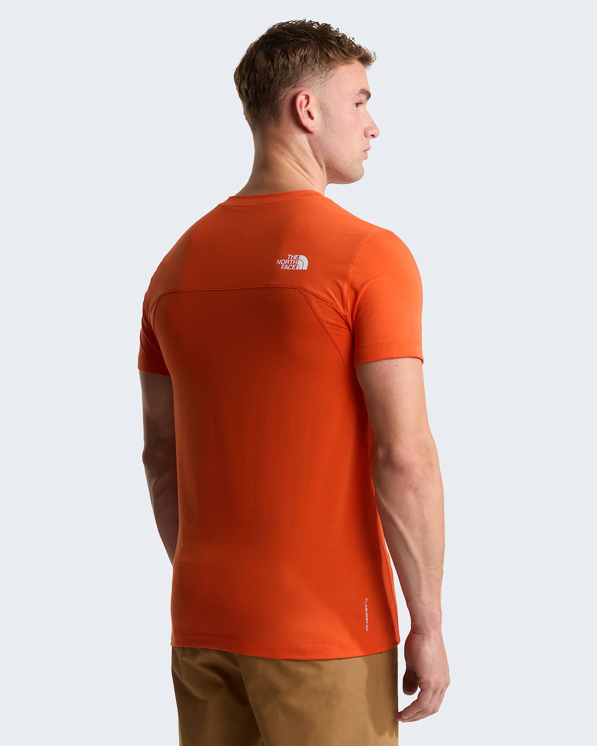 Mens Lightning Alpine TShirt TNF Lava Red ALT3