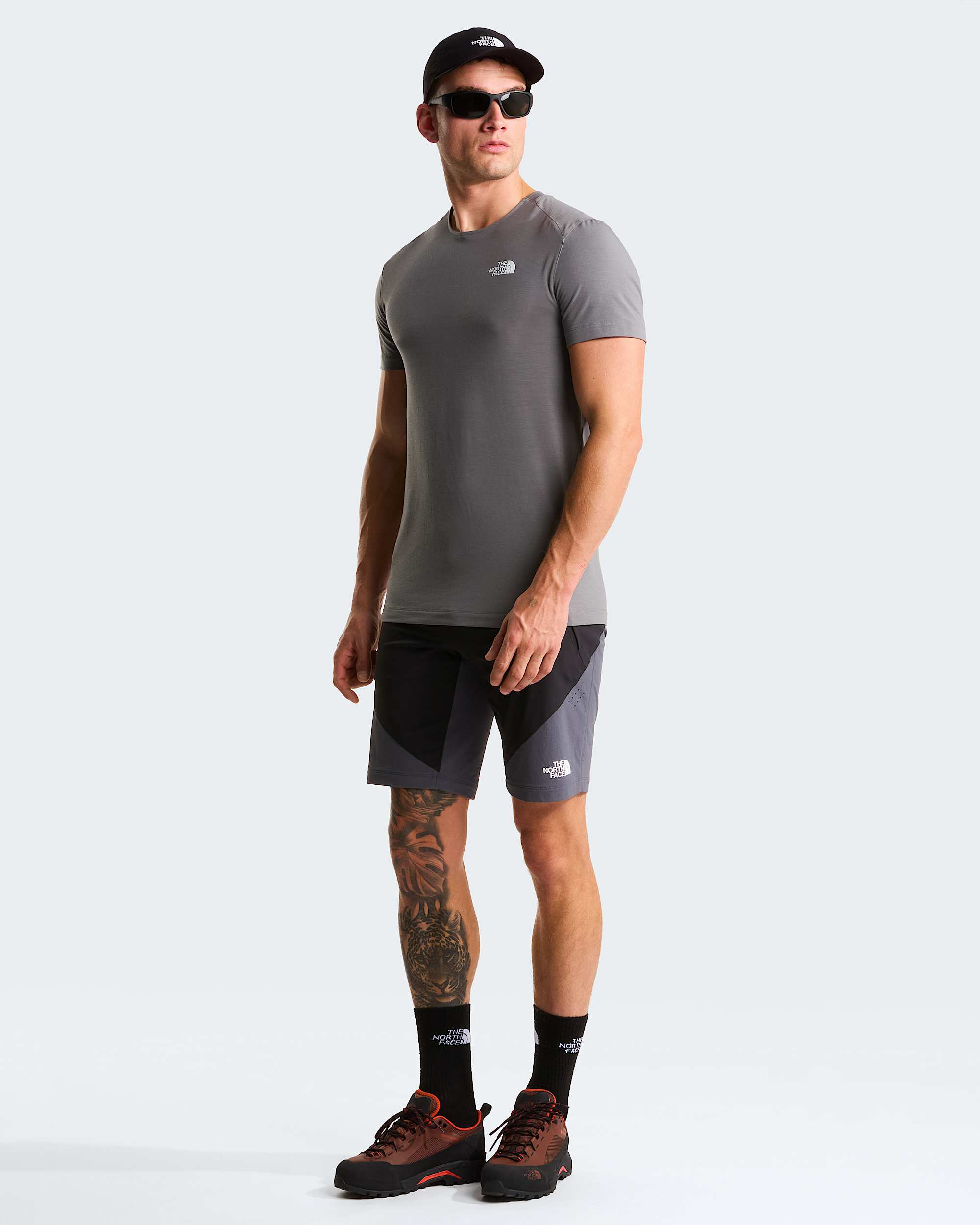 Mens Lightning Alpine TShirt TNF Smoked Pearl ALT1