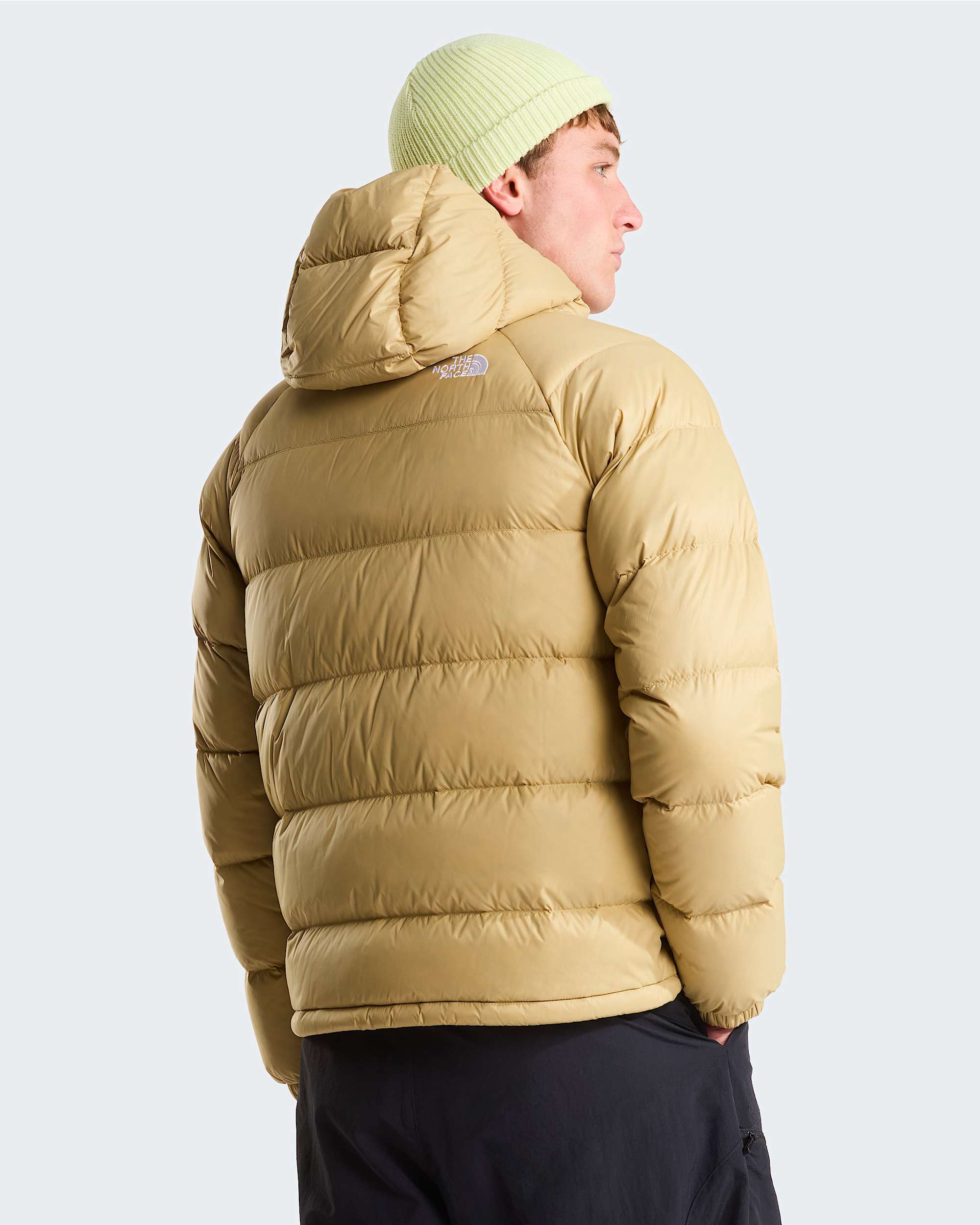 Chaqueta de plumn con capucha Hydrenalite para hombre TNF Khaki Stone ALT3