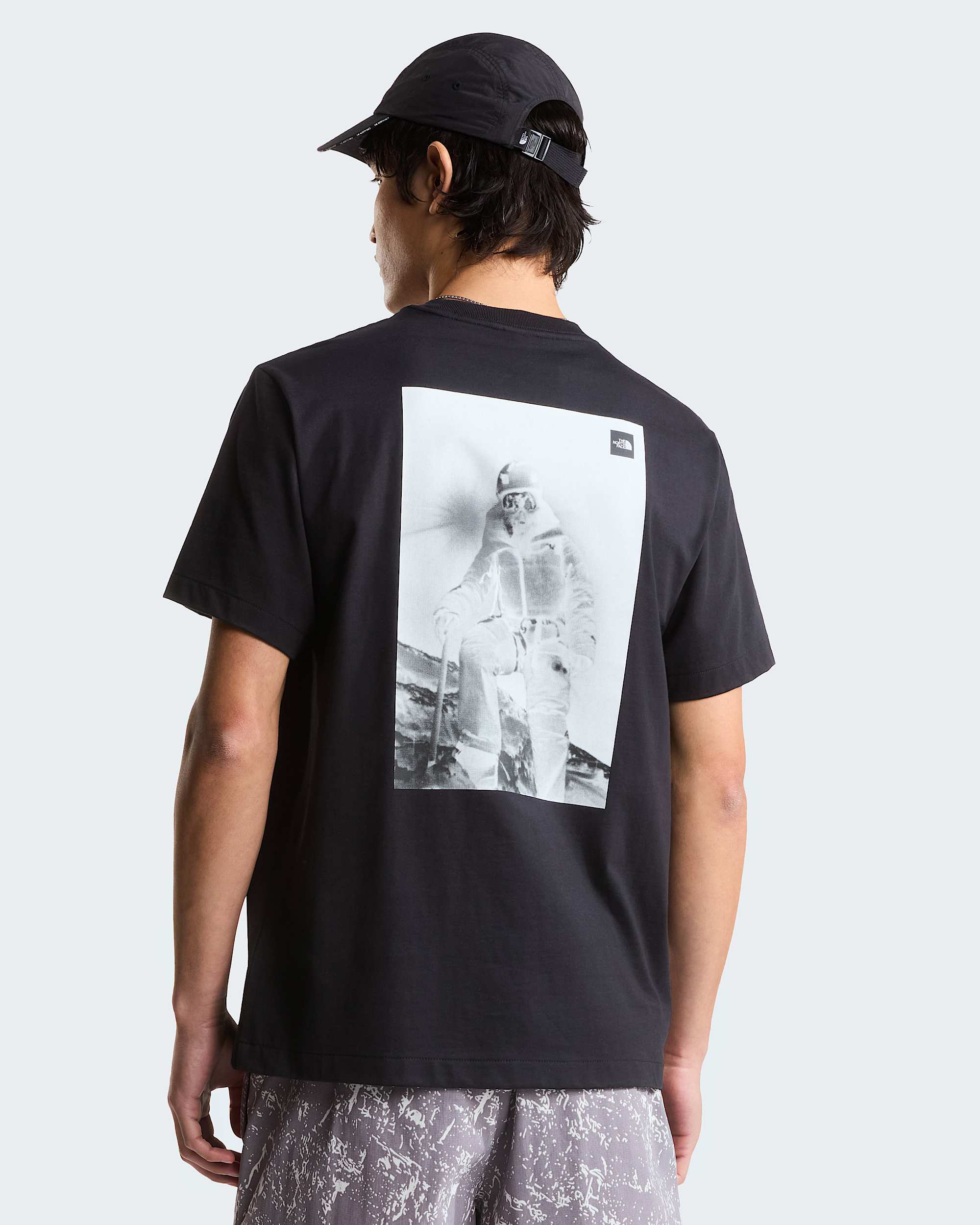 Camiseta holgada con estampado grfico Expedition Photo para hombre TNF HERO