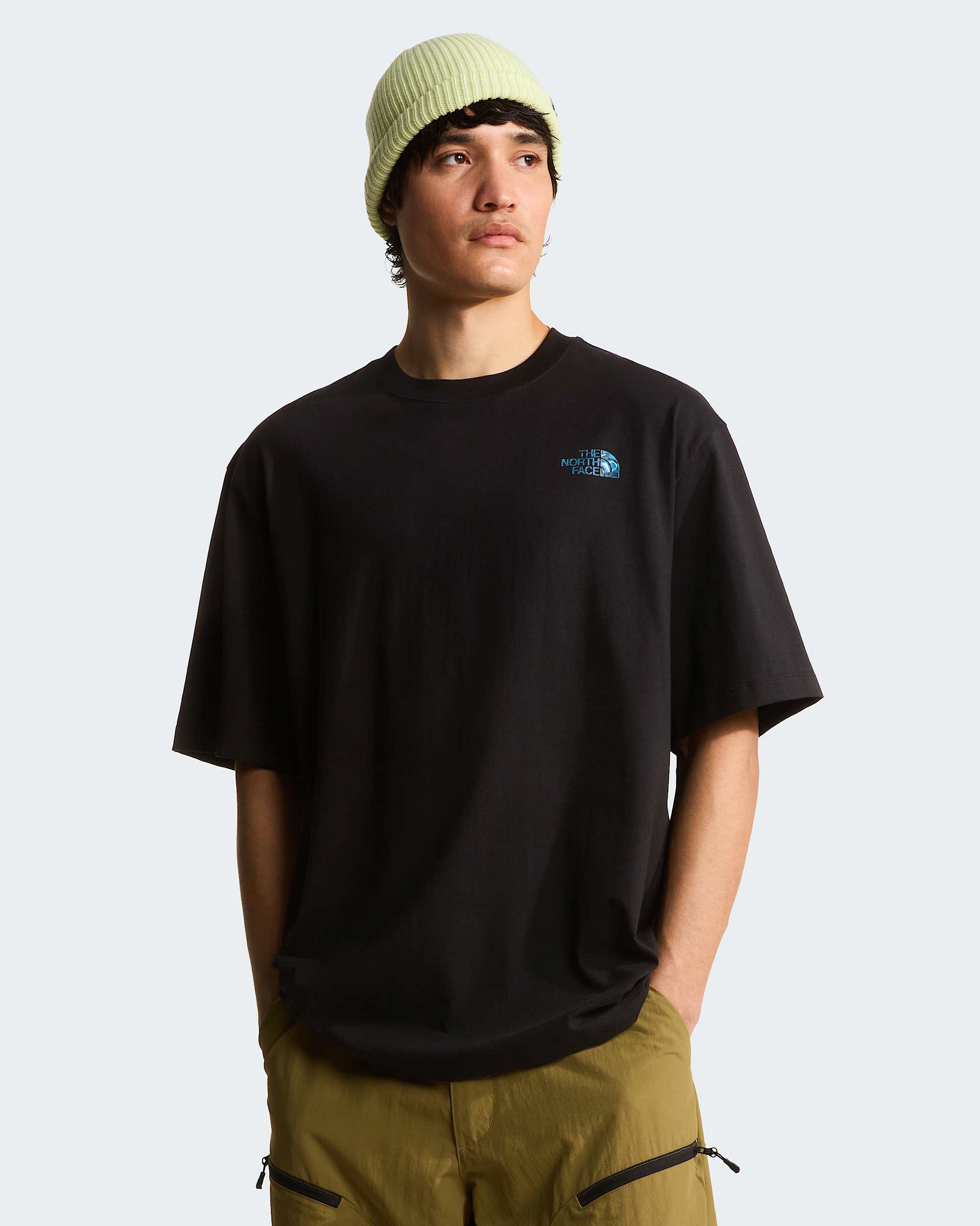 Camiseta holgada con estampado grfico NSE Box Liquid para hombre TNF ALT1