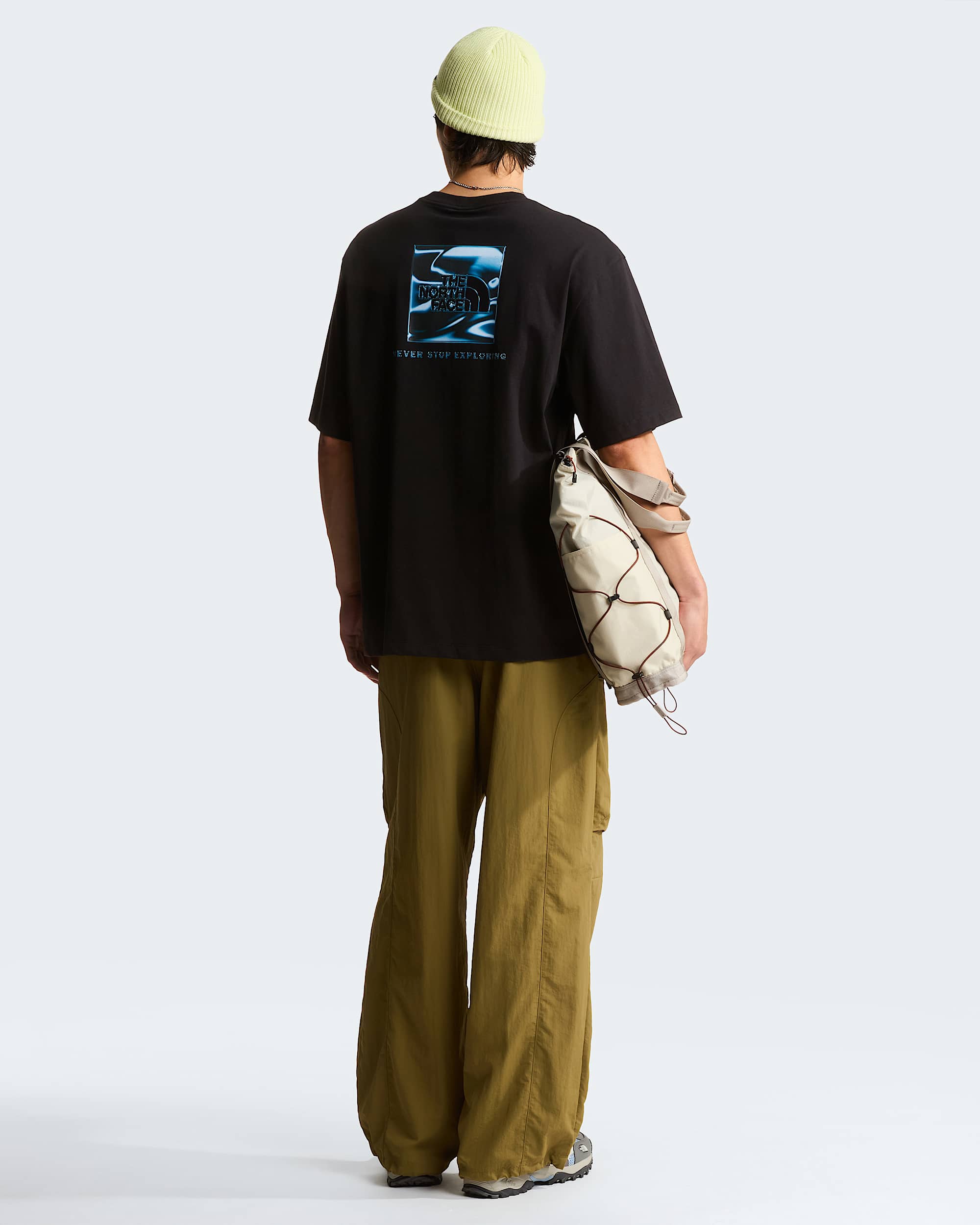 Camiseta holgada con estampado grfico NSE Box Liquid para hombre TNF ALT2
