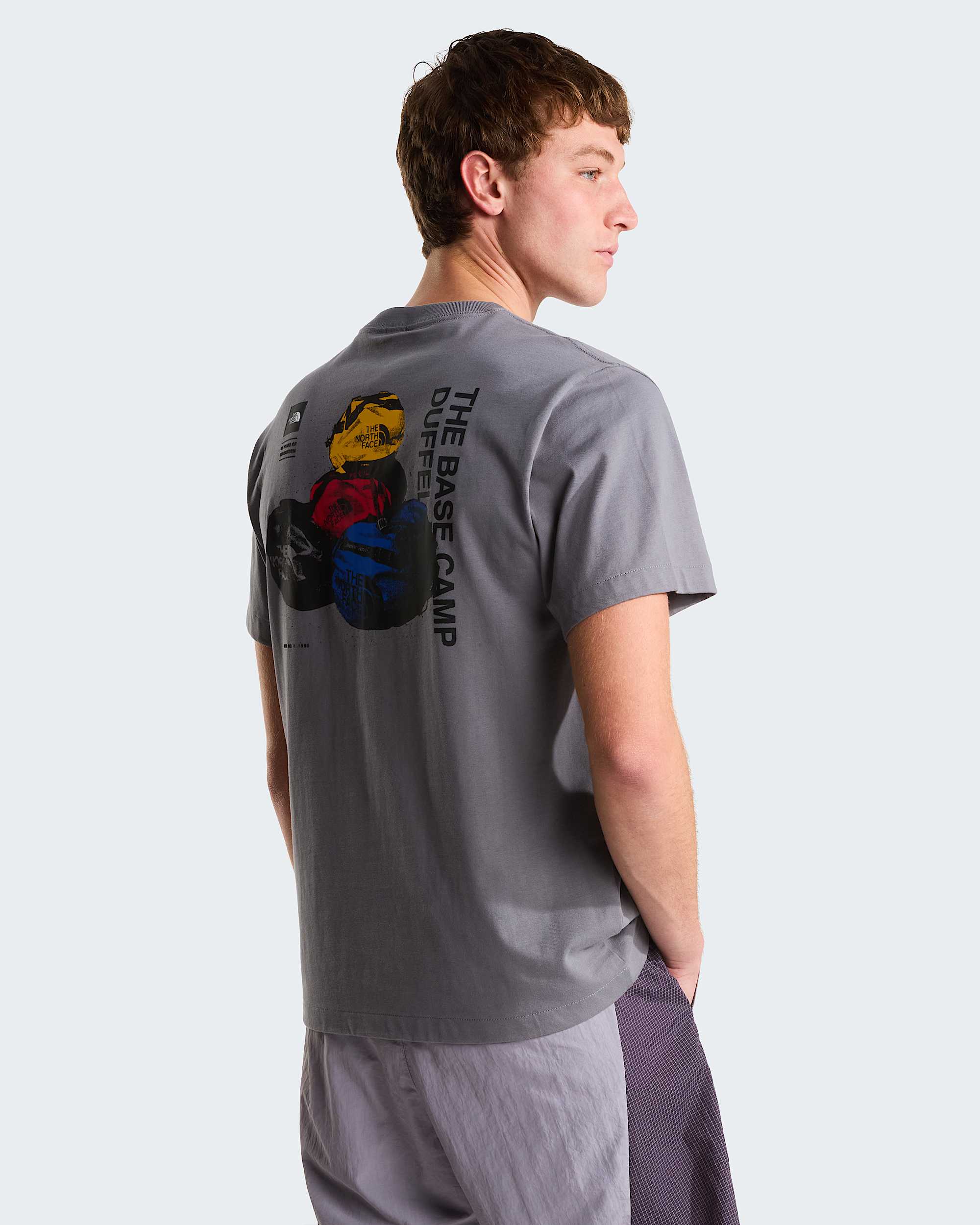 Mens BCD Celebration Relaxed Graphic TShirt TNF HERO