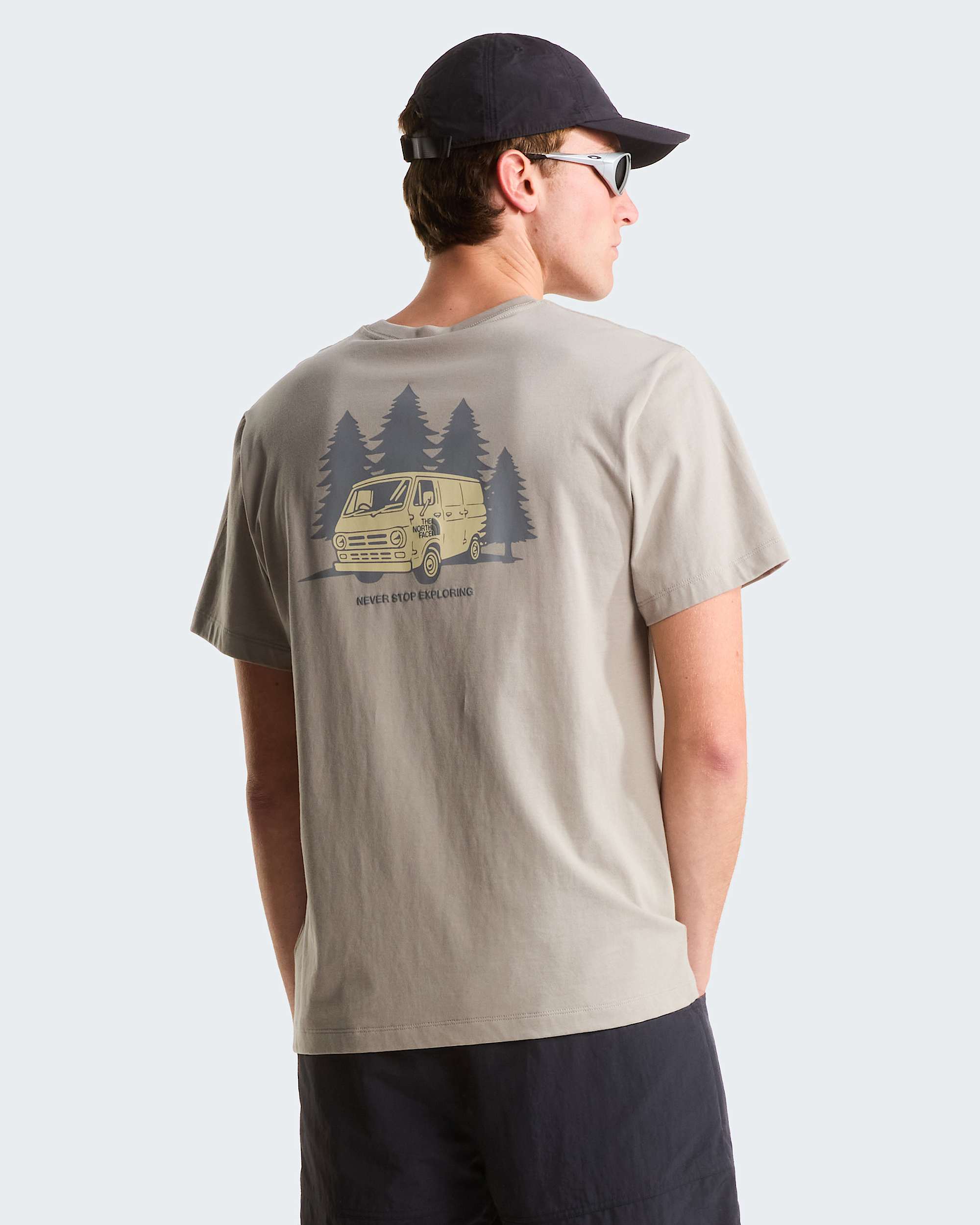 Tshirt dcontract graphique Van Life pour homme TNF HERO