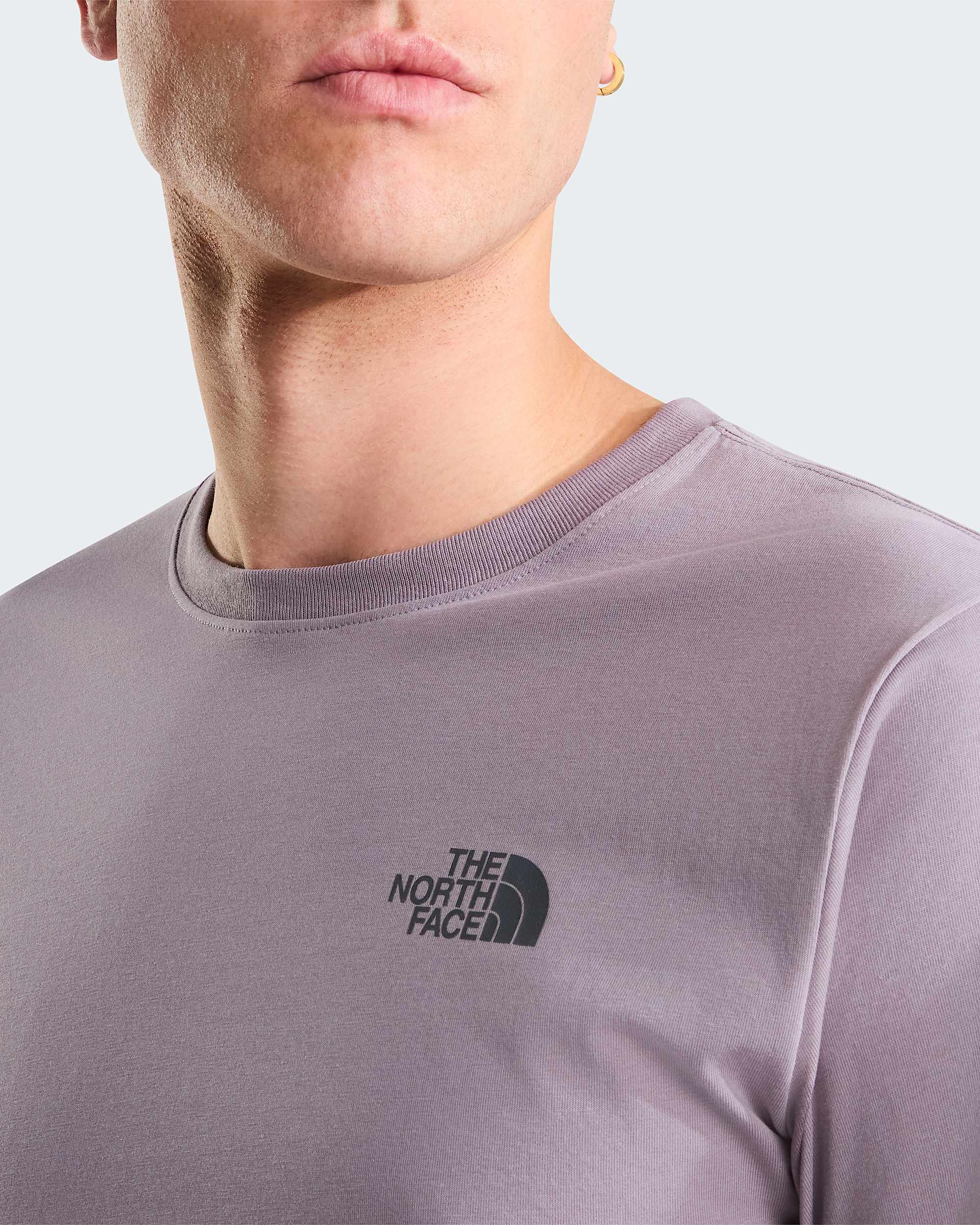 Mens Half Dome Photo Regular Graphic TShirt TNF ALT4
