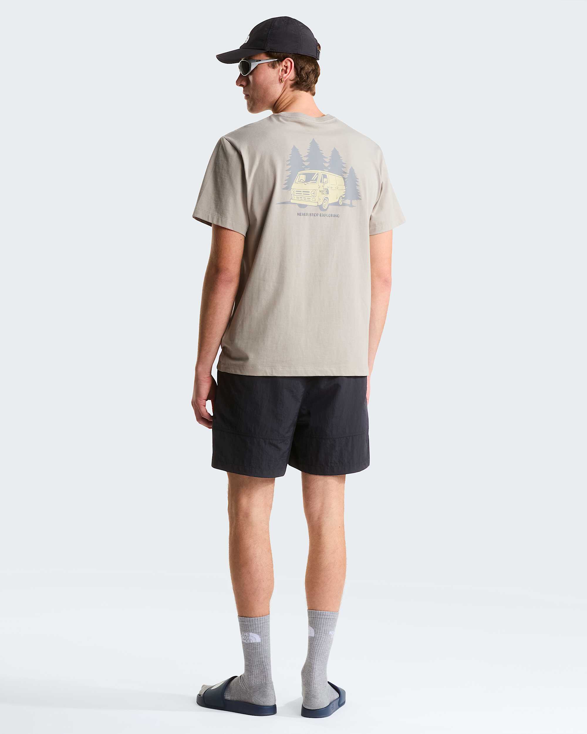 Tshirt dcontract graphique Van Life pour homme TNF ALT2