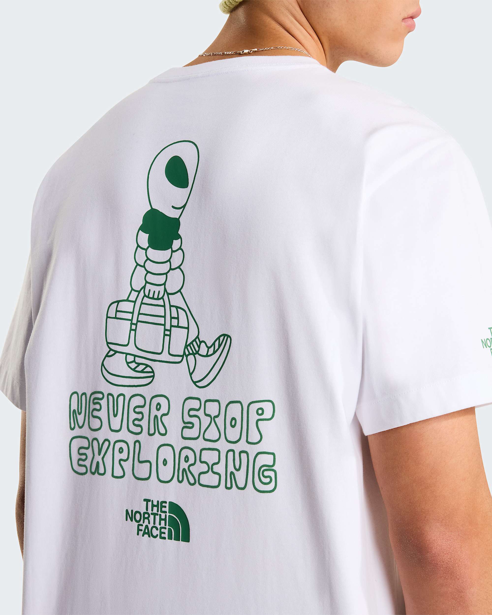 Mens Alien Relaxed Graphic TShirt TNF ALT5