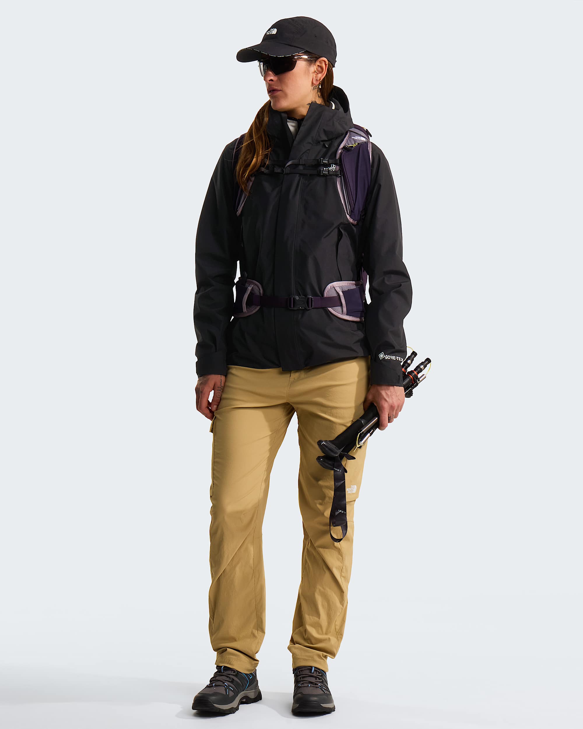 Womens AllTerrain GORETEX ZipIn Shell Jacket TNF ALT1