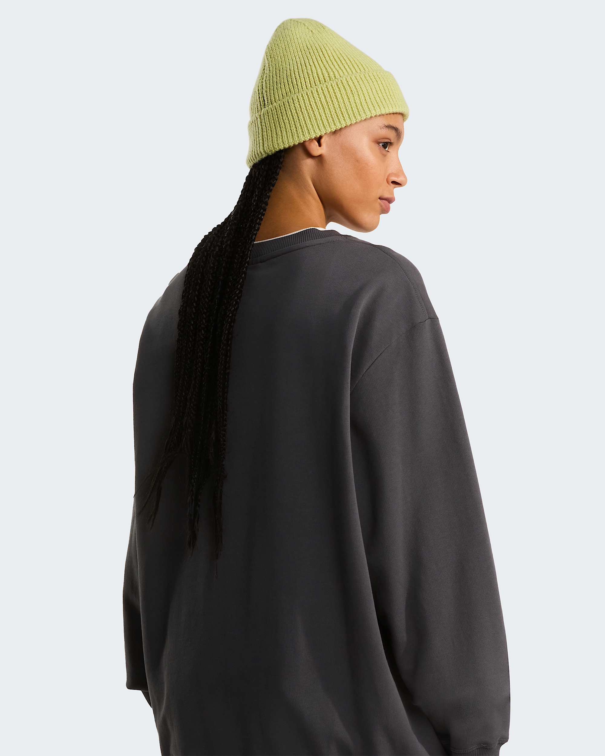 Felpa Essential Light Relaxed unisex TNF Anthracite Grey ALT11