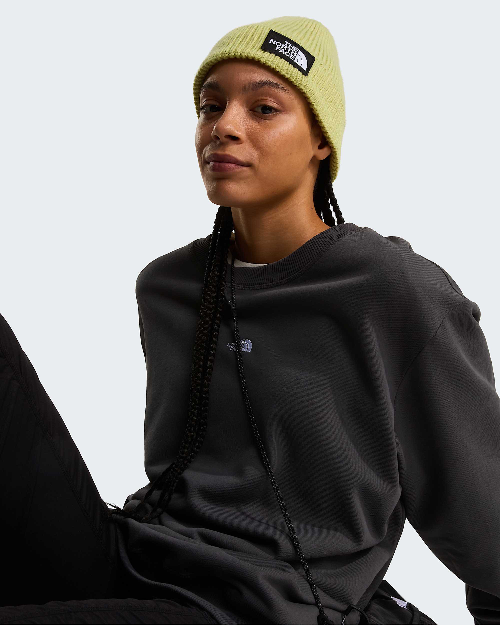 Felpa Essential Light Relaxed unisex TNF Anthracite Grey ALT13