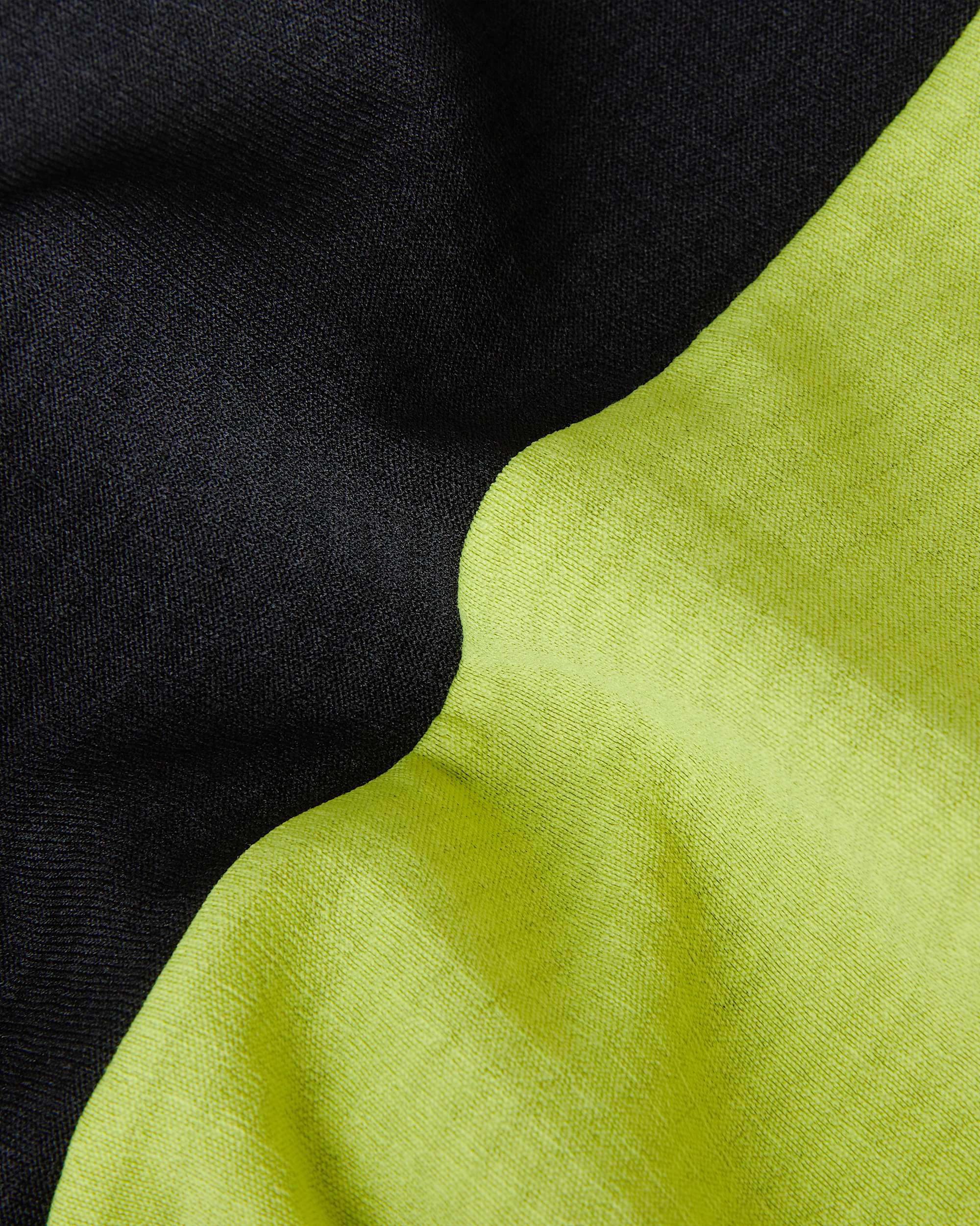 Hike MidlayerJacke mit durchgehendem RV fr Jugendliche TNF TNF BlackFizz Lime ALT18