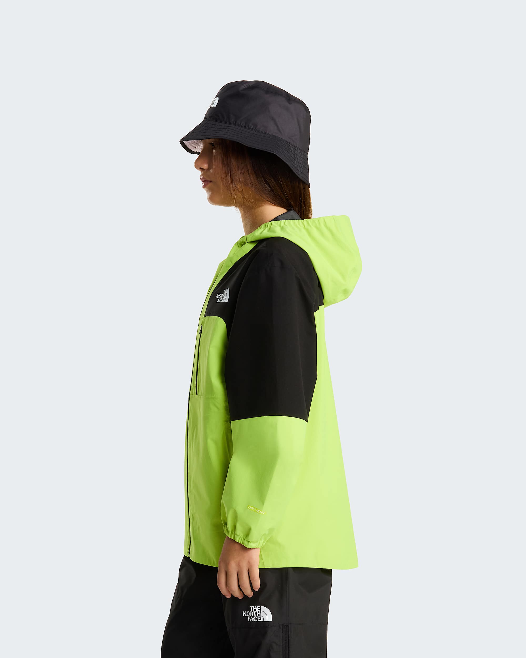 Veste de randonne impermable compressible pour enfant TNF alt11