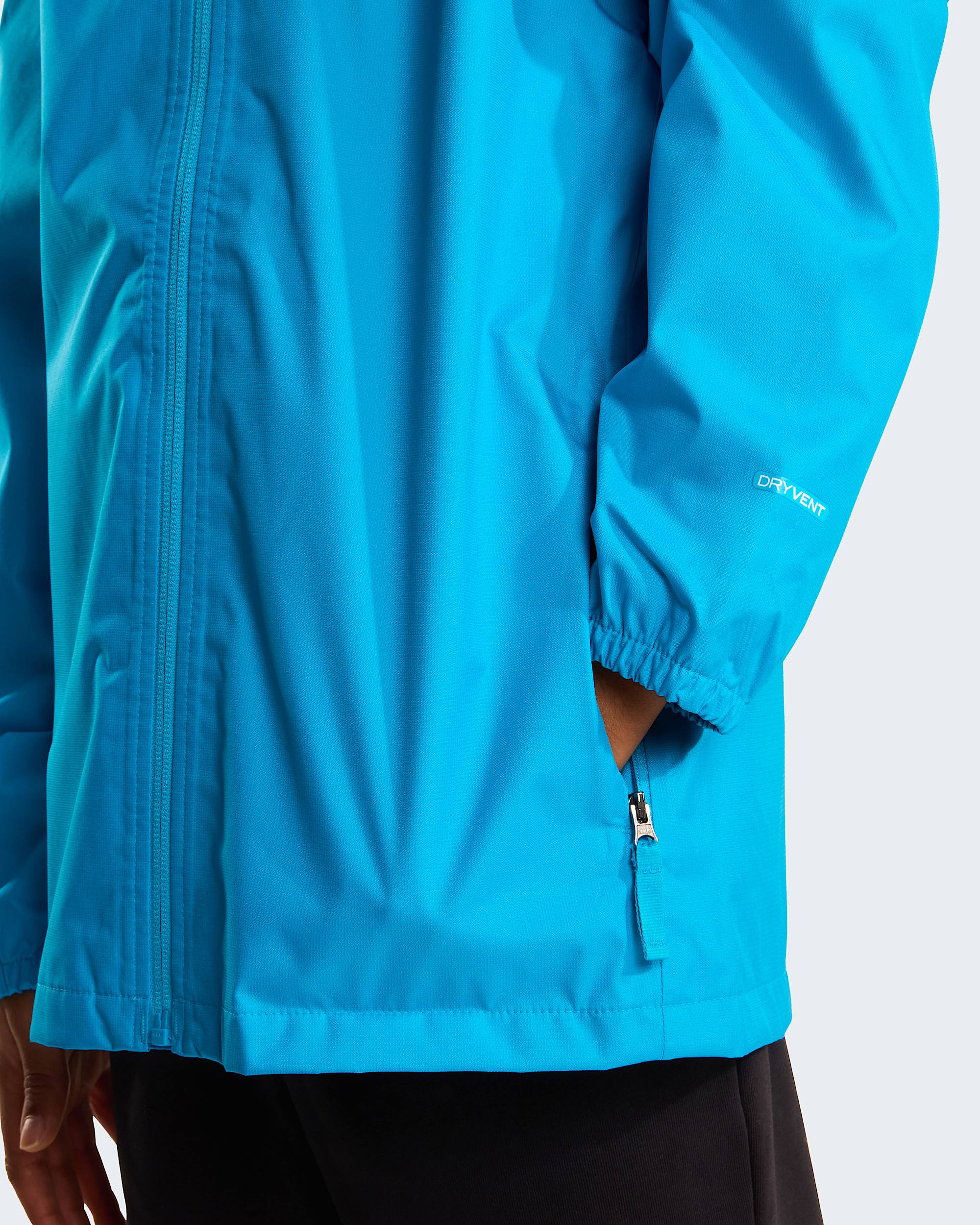 Giacca da pioggia Zipline da ragazzi TNF Meridian Blue ALT6