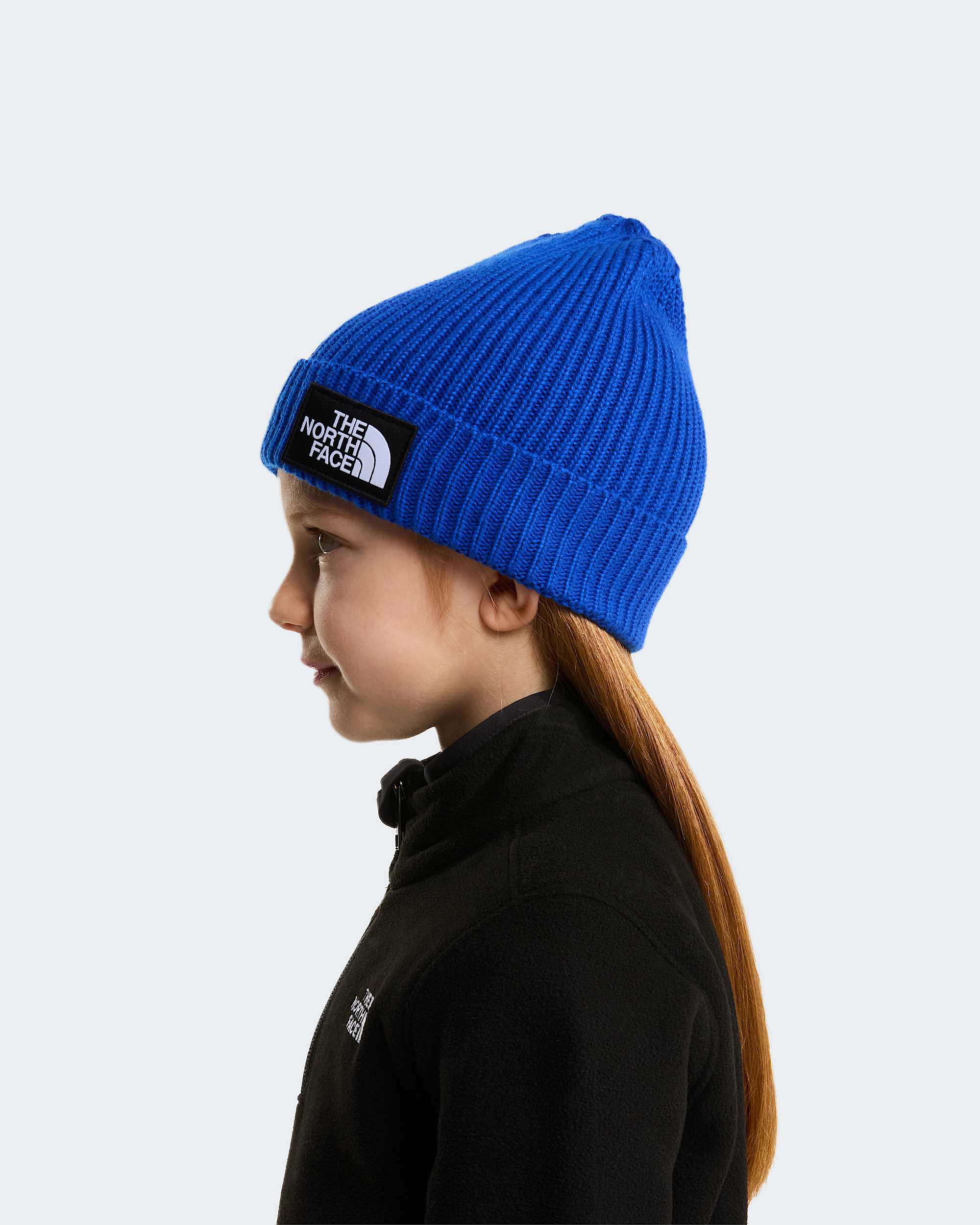 TNF Logo Boxbeanie met omslag voor kids TNF TNF Blue ALT3