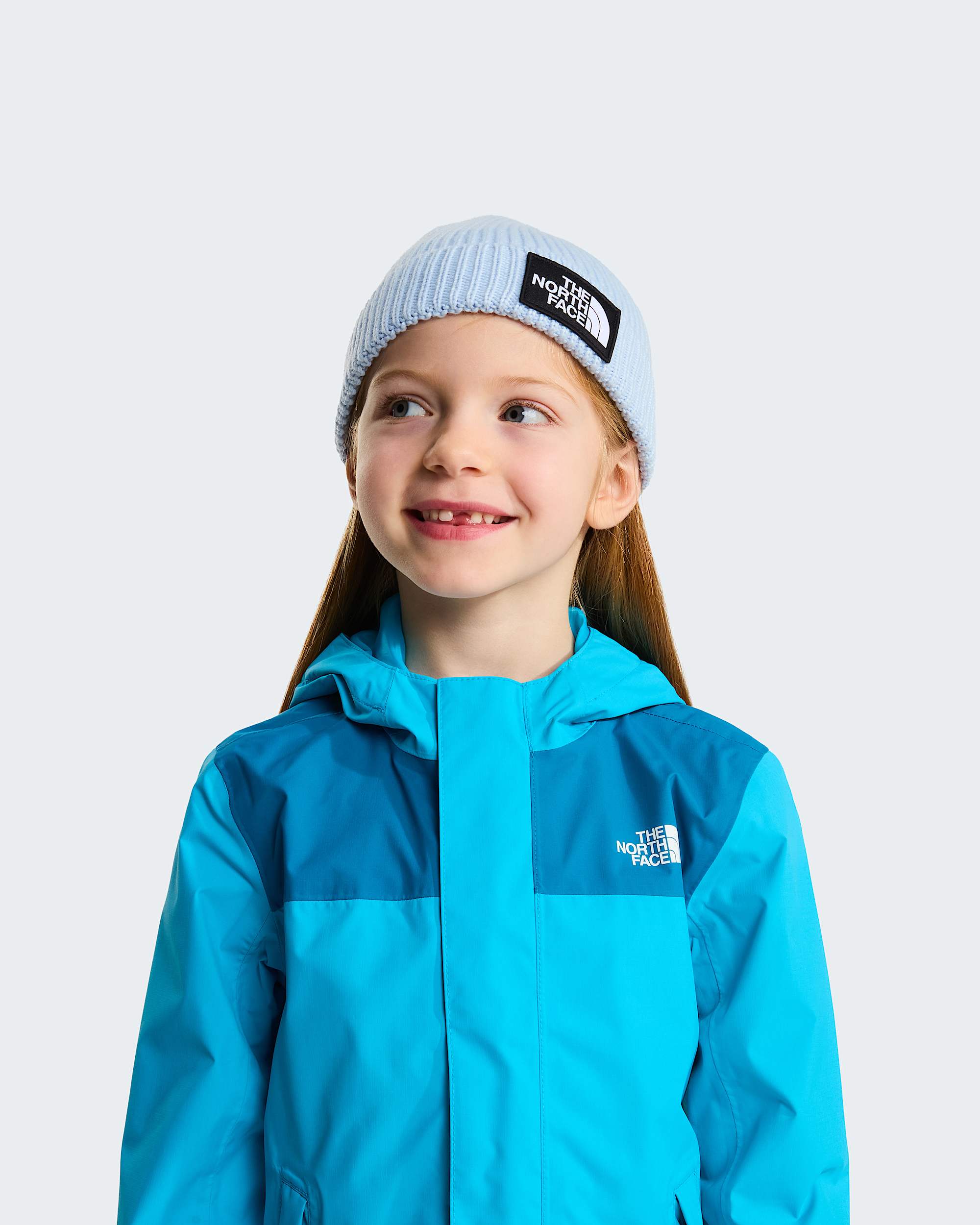 Baby Logo Box Beanie TNF Polar Haze ALT1