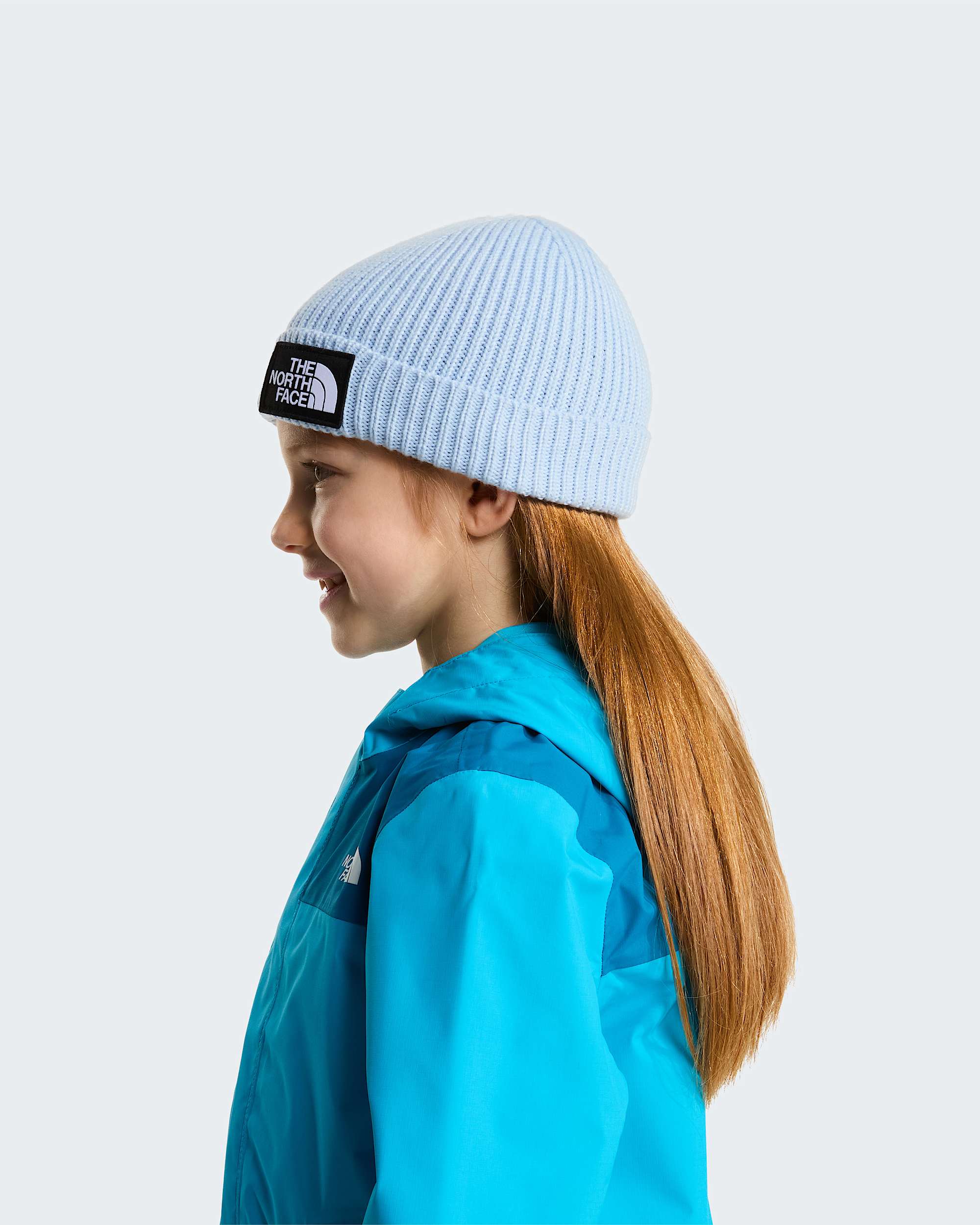 Baby Logo Box Beanie TNF Polar Haze ALT3