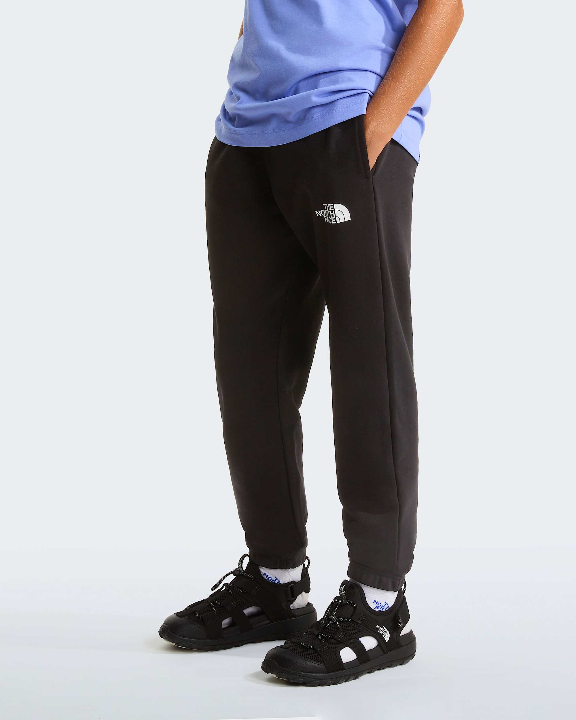 Pantalon de jogging lger fusel Simple Dome pour enfant TNF TNF Black ALT7