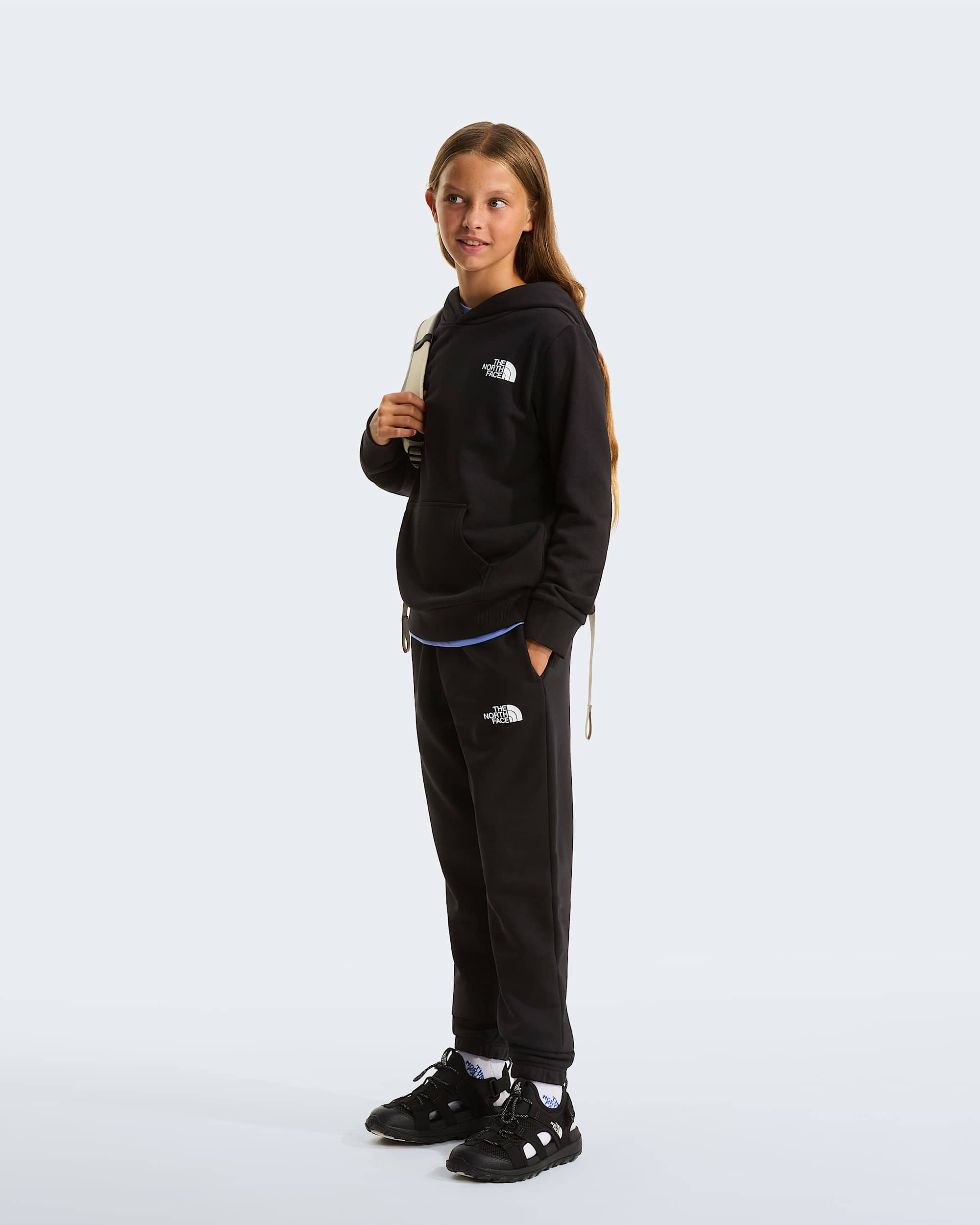 Pantalon de jogging lger fusel Simple Dome pour enfant TNF TNF Black ALT8
