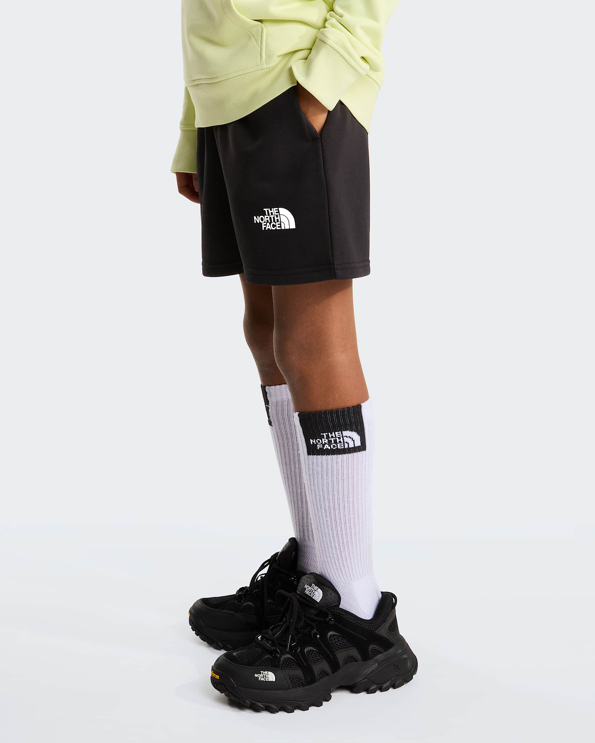 Short lger standard Simple Dome pour enfant TNF TNF Black ALT2