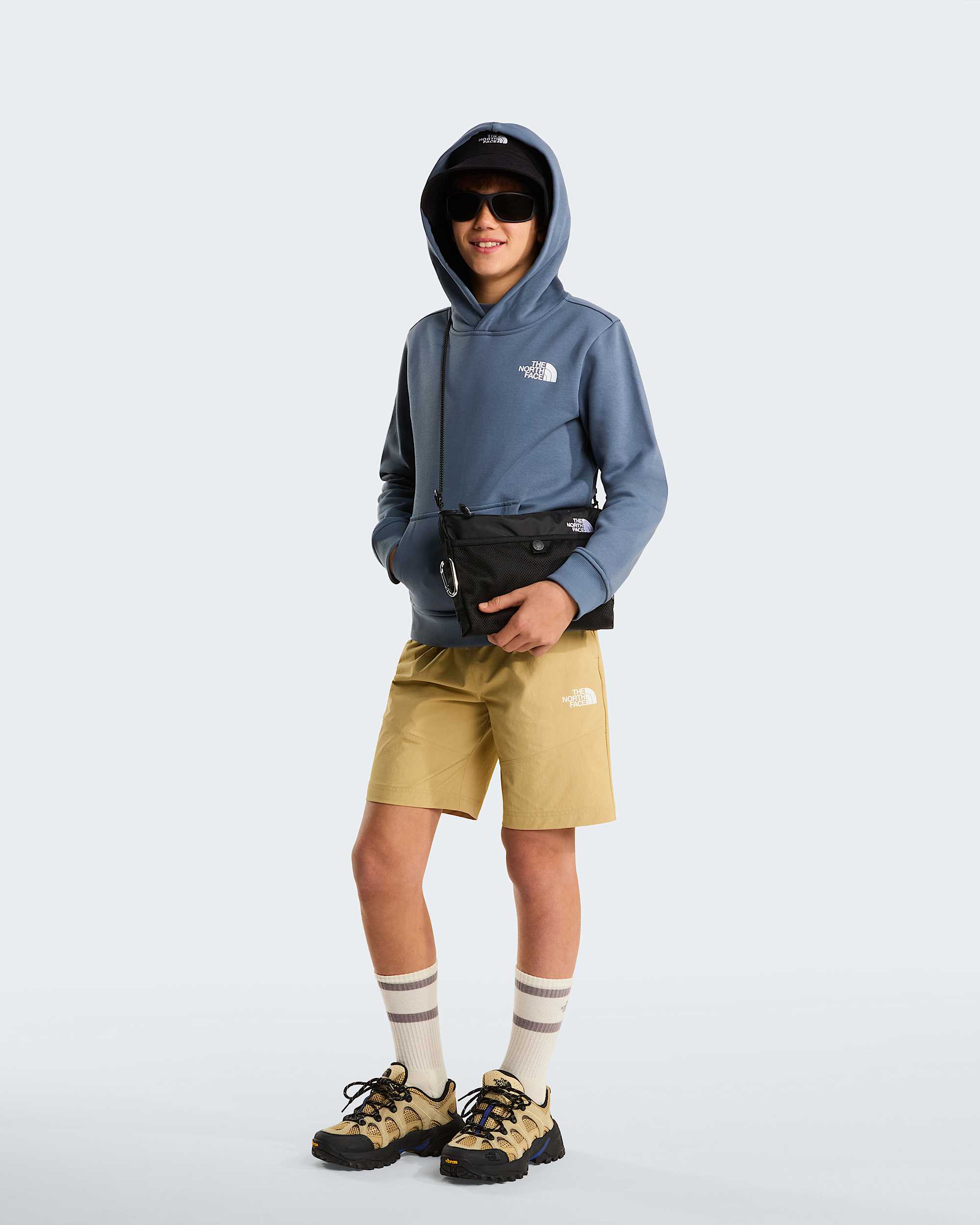 NSE Box Kapuzenpulli fr Jugendliche TNF Granite Grey ALT2