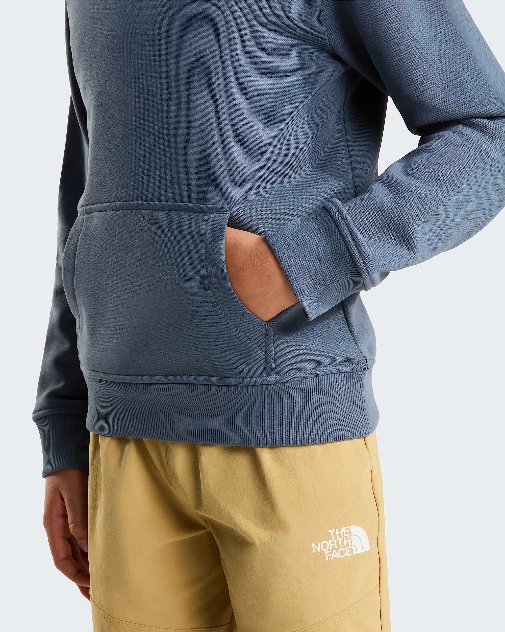 NSE Box Kapuzenpulli fr Jugendliche TNF Granite Grey ALT5