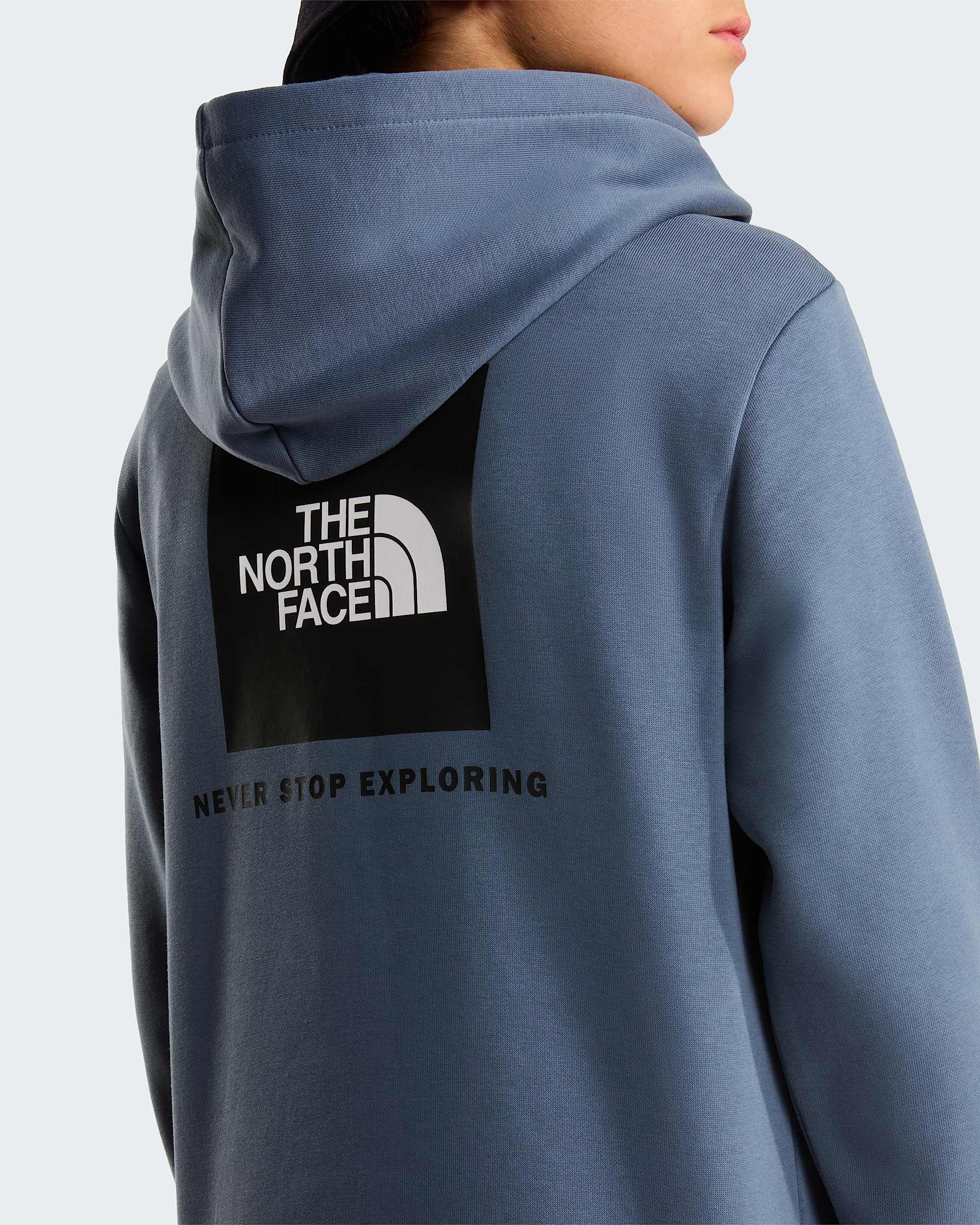 NSE Box Kapuzenpulli fr Jugendliche TNF Granite Grey ALT6