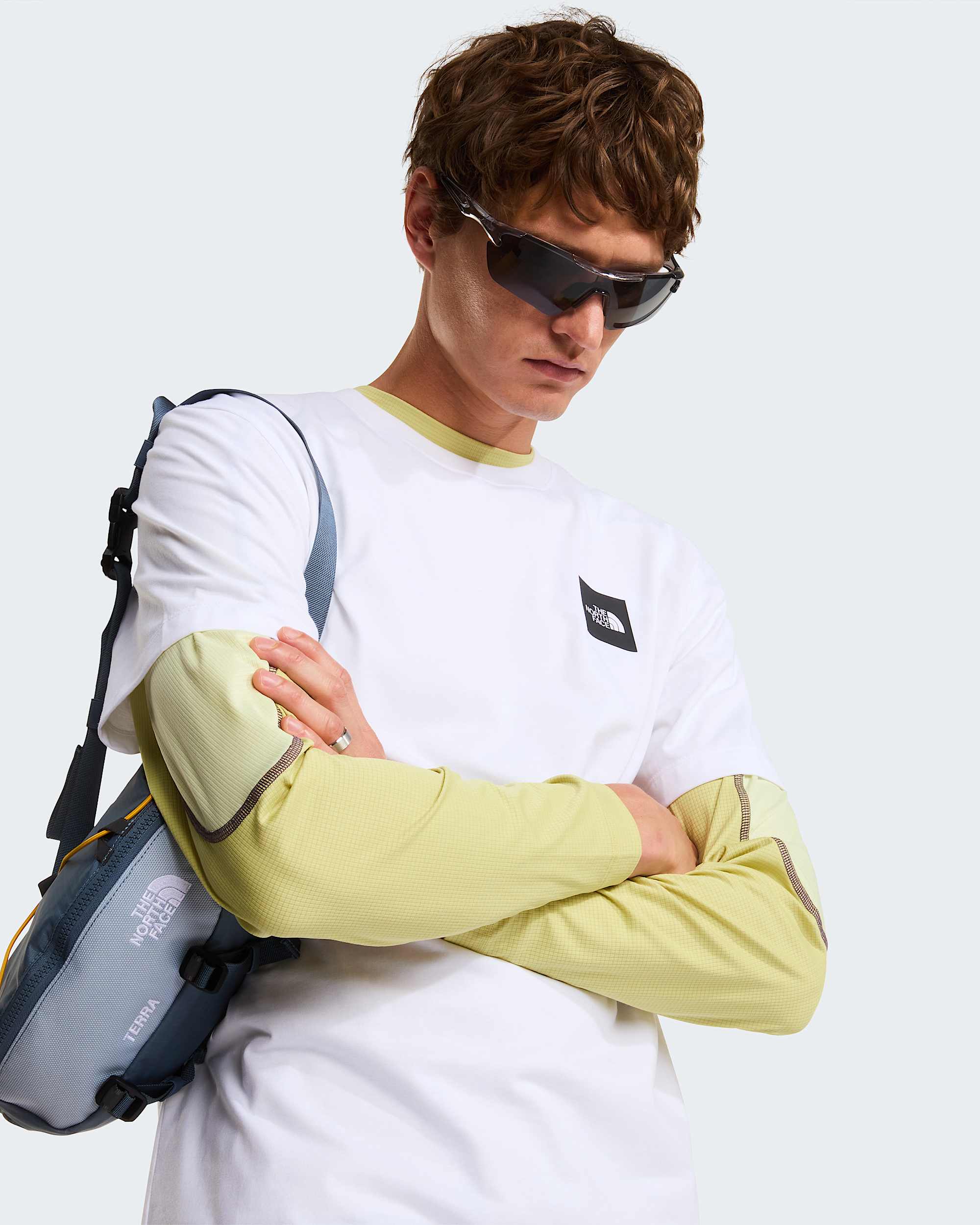 Tshirt standard Box Half Dome Evolution pour homme TNF alt5