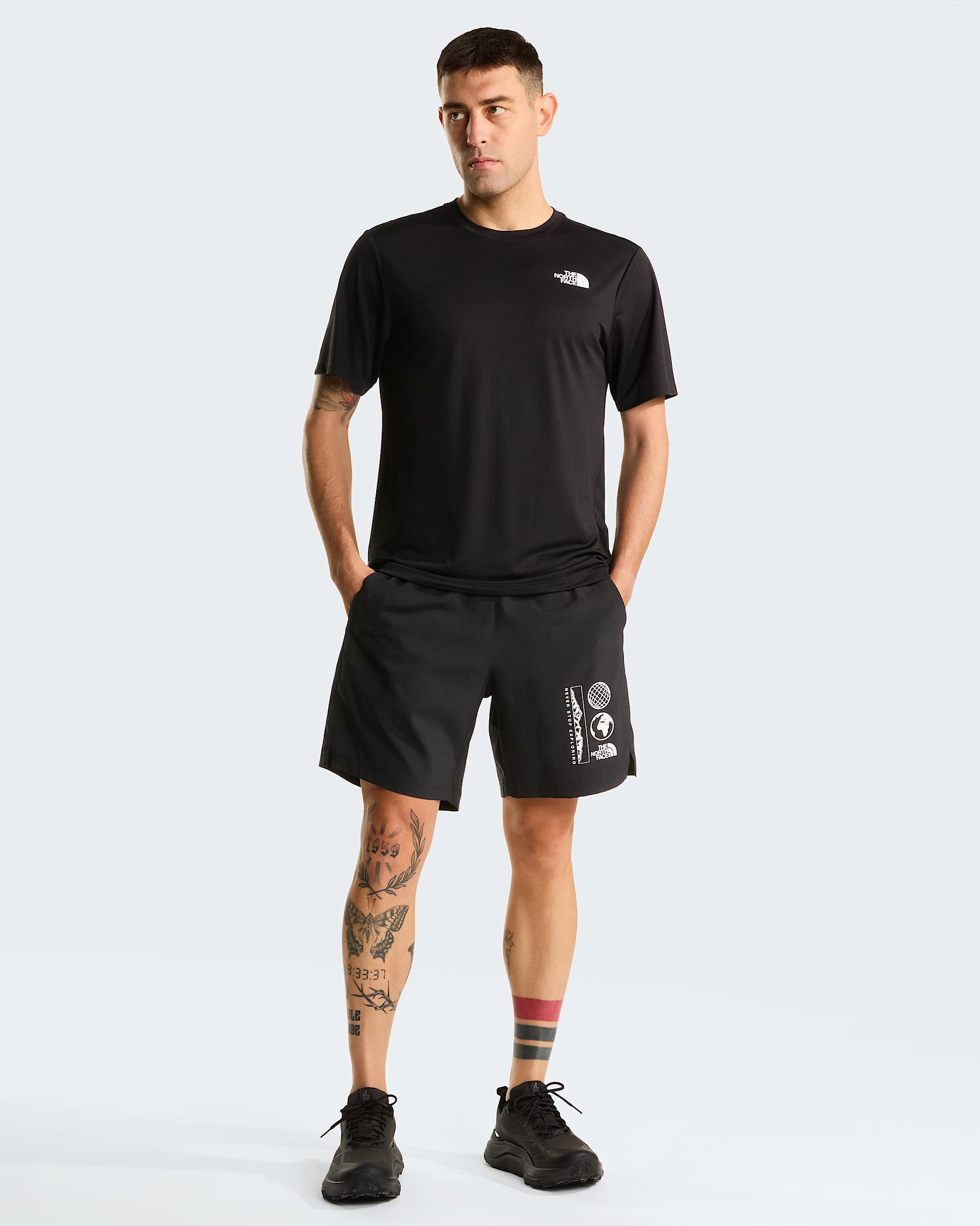 Mens 247 7 Graphic Shorts TNF ALT1