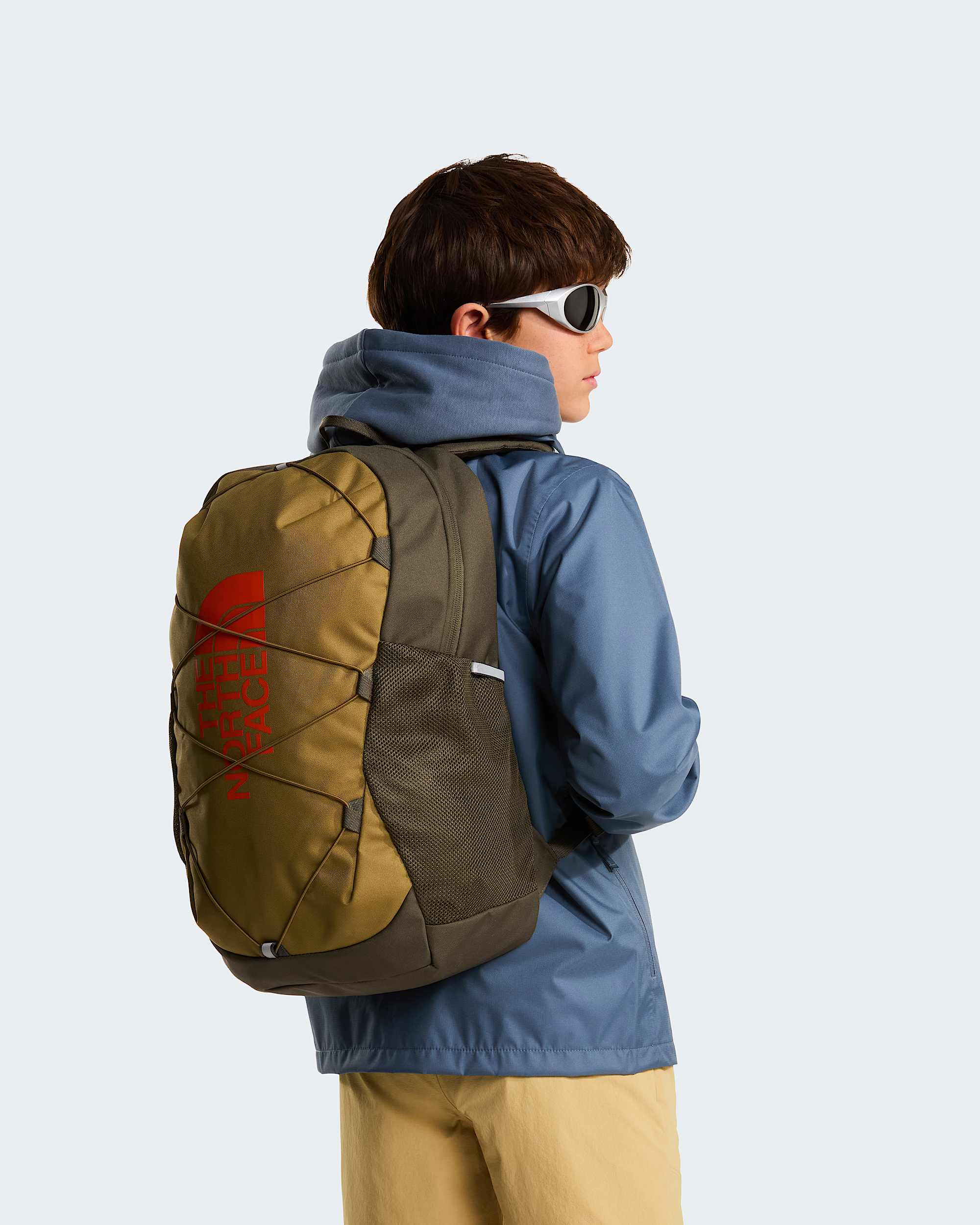 Zaino Jester da ragazzi TNF CedarNew Taupe GreenLava Red ALT1