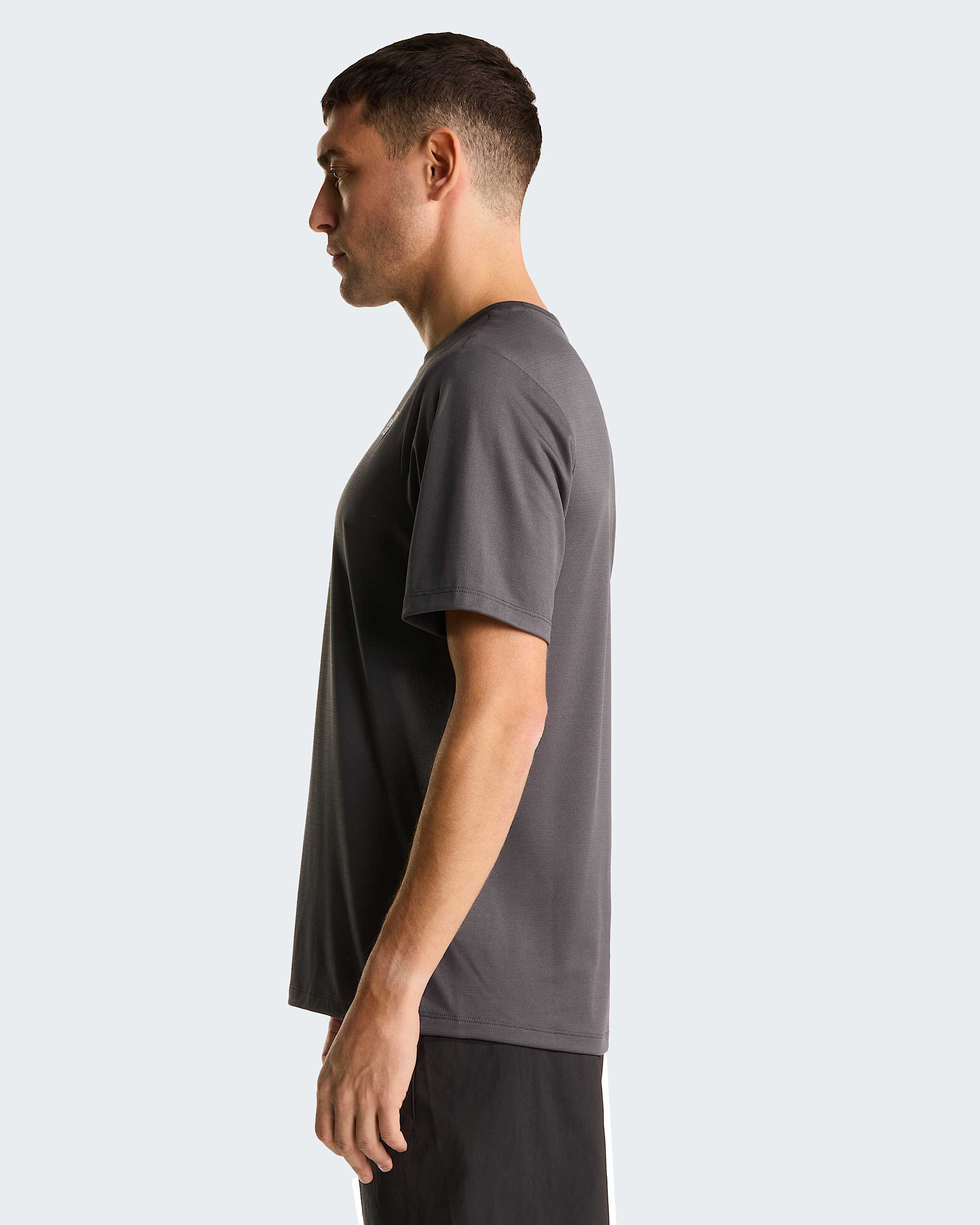 Mens 247 TShirt TNF Anthracite Grey ALT2