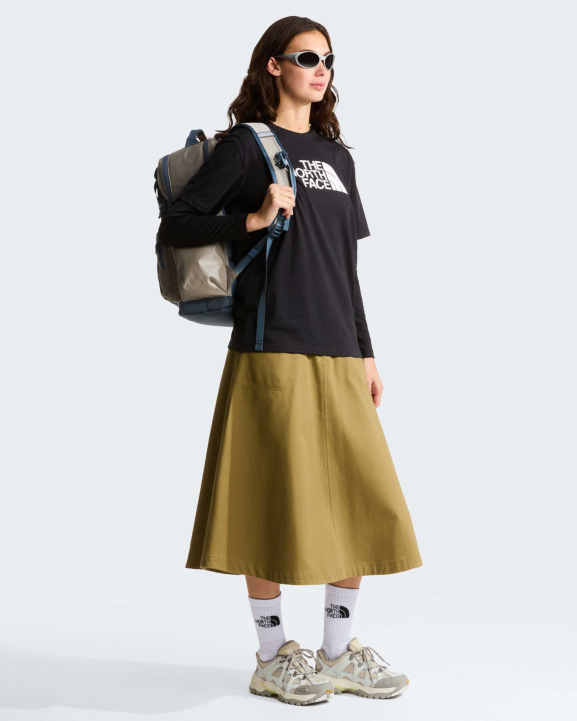 Camiseta holgada Half Dome Evolution para mujer TNF alt1
