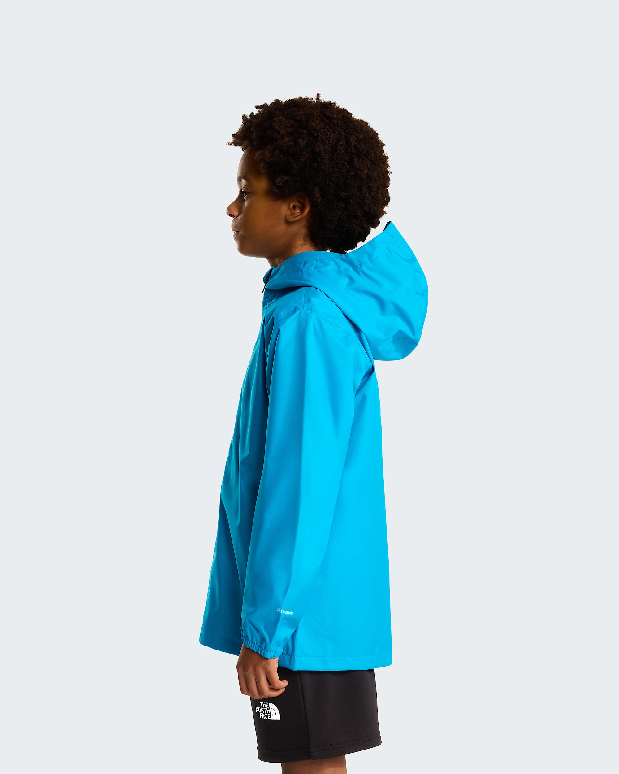 Giacca da pioggia Zipline da ragazzi TNF Meridian Blue ALT2