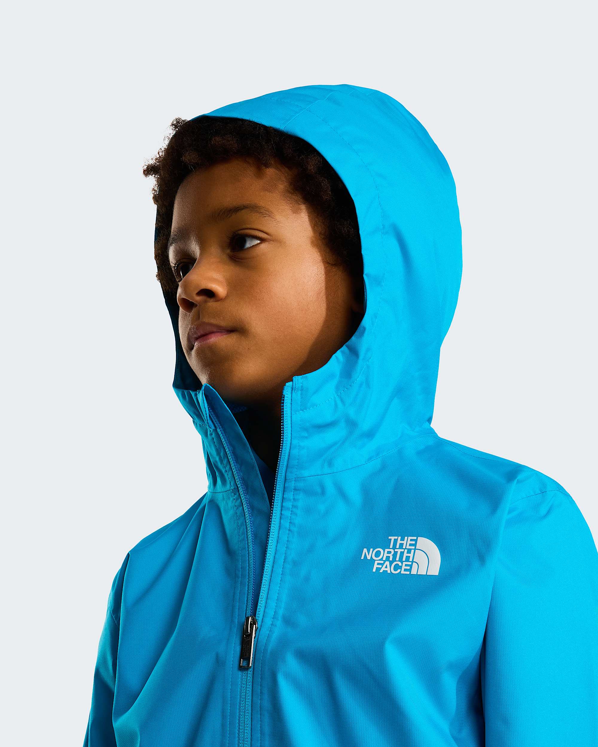 Giacca da pioggia Zipline da ragazzi TNF Meridian Blue ALT5