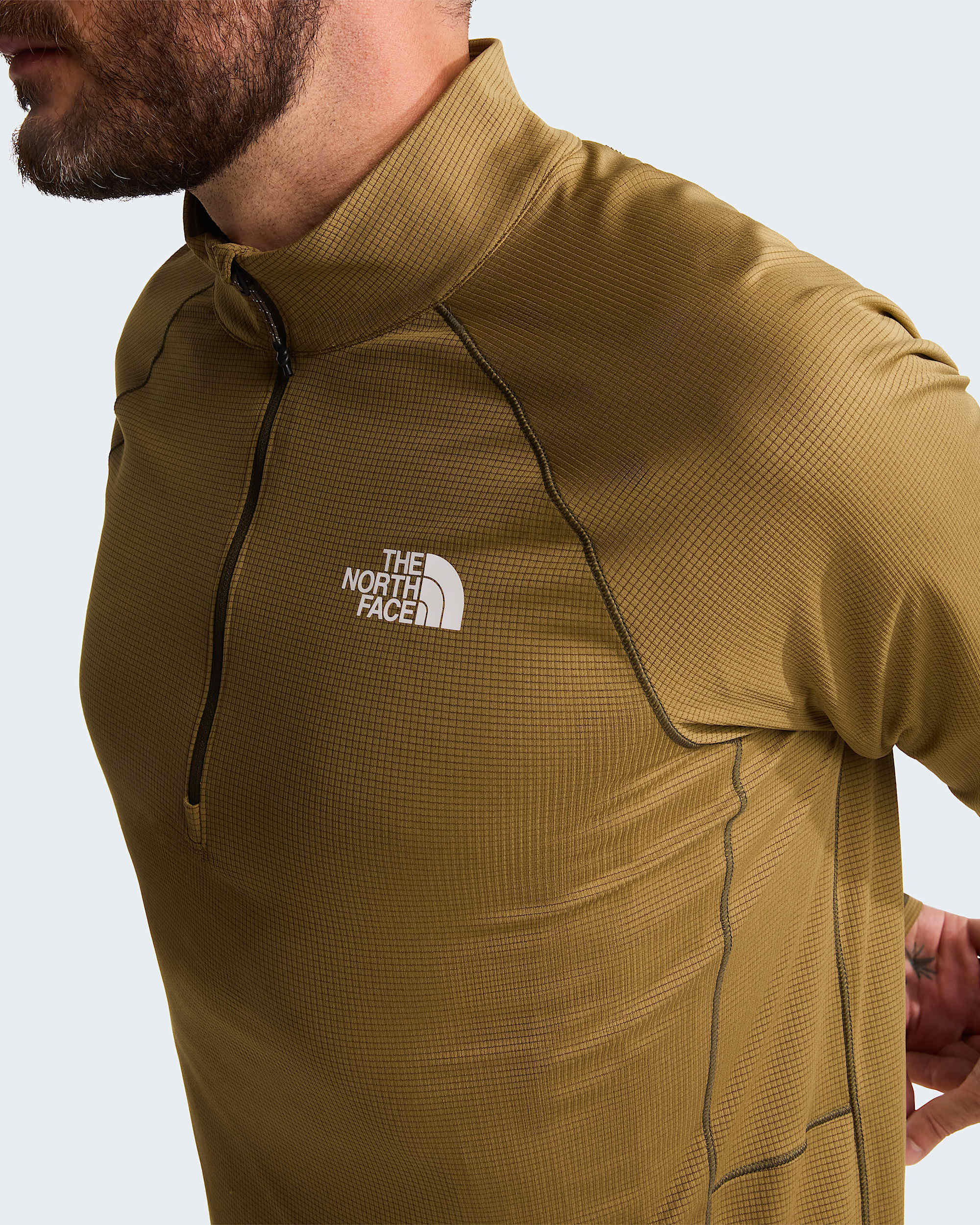Mens Sunriser 14 Zip LongSleeve Top TNF ALT5